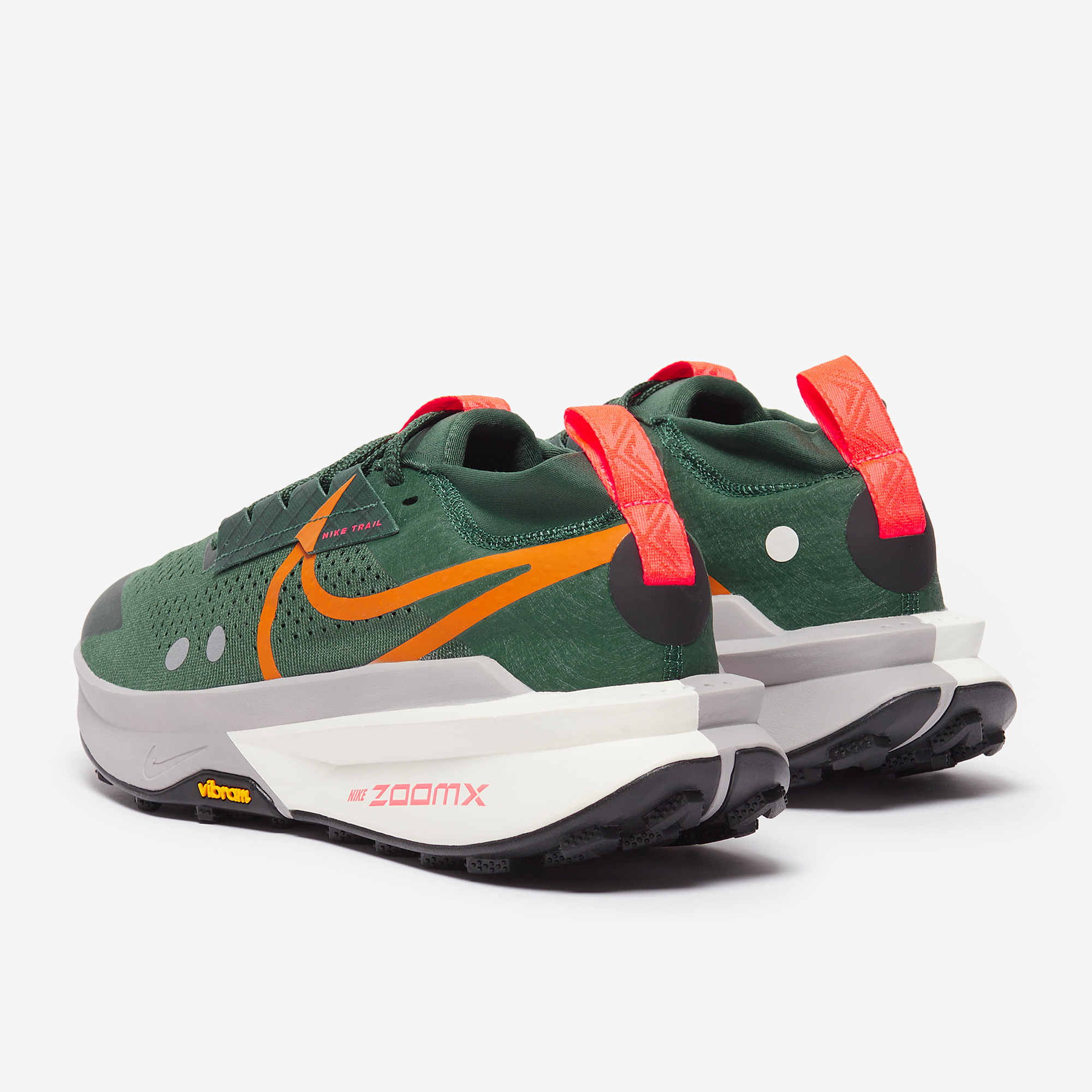 NIKE Zegama 2 Men\'s Trail-Running Shoes Green Fir/College Grey/Sail/Desert Ochre Nike Zegama 2 Fir / College Grey - Jun 2025 - FD5190-302  main image 4