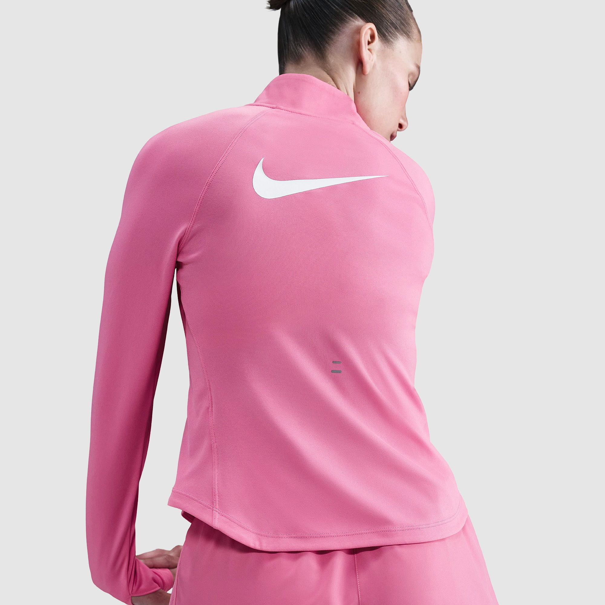 nike women's pink long sleeve