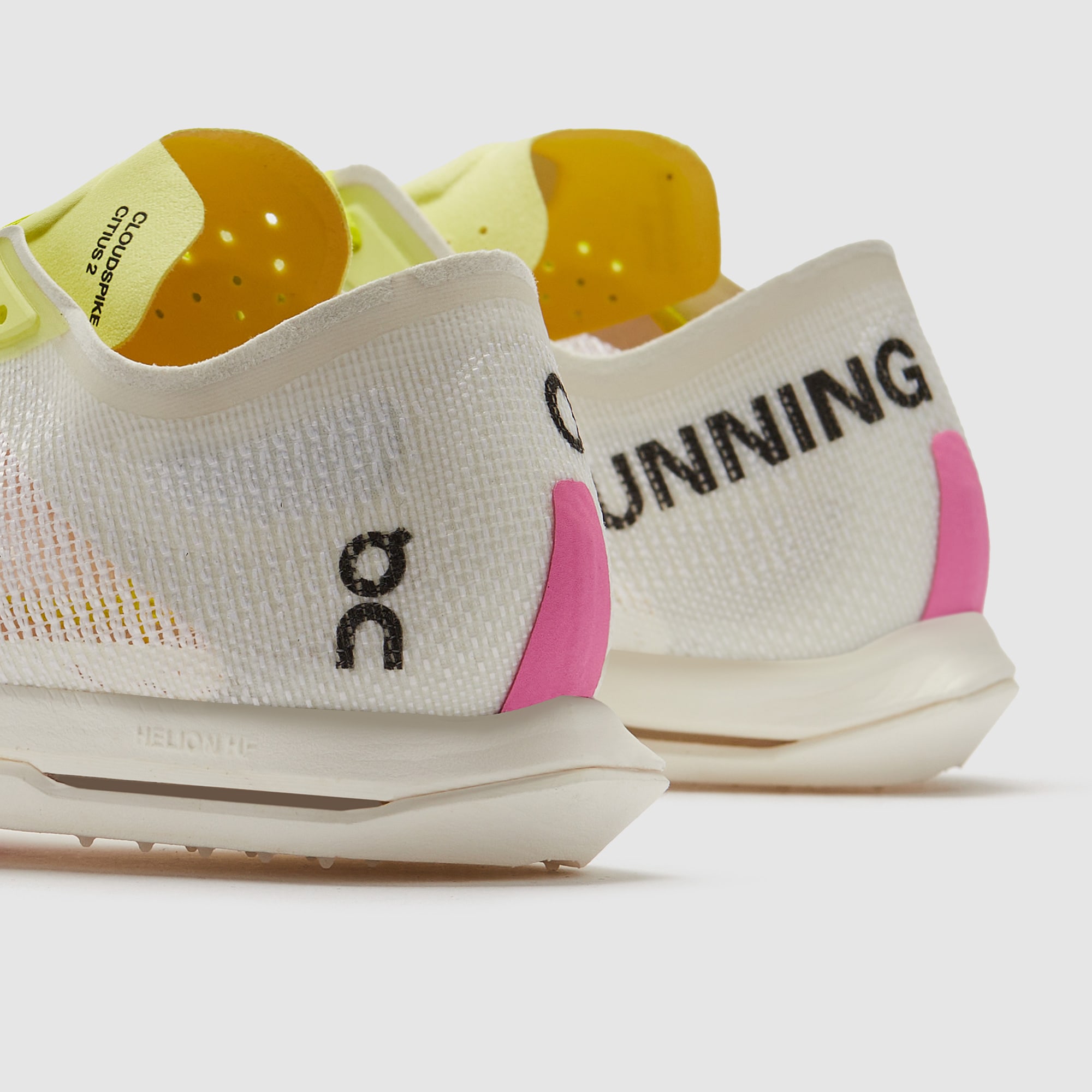 On Cloudspike Citius 2 - White/Raspberry - Mens Shoes | Pro:Direct