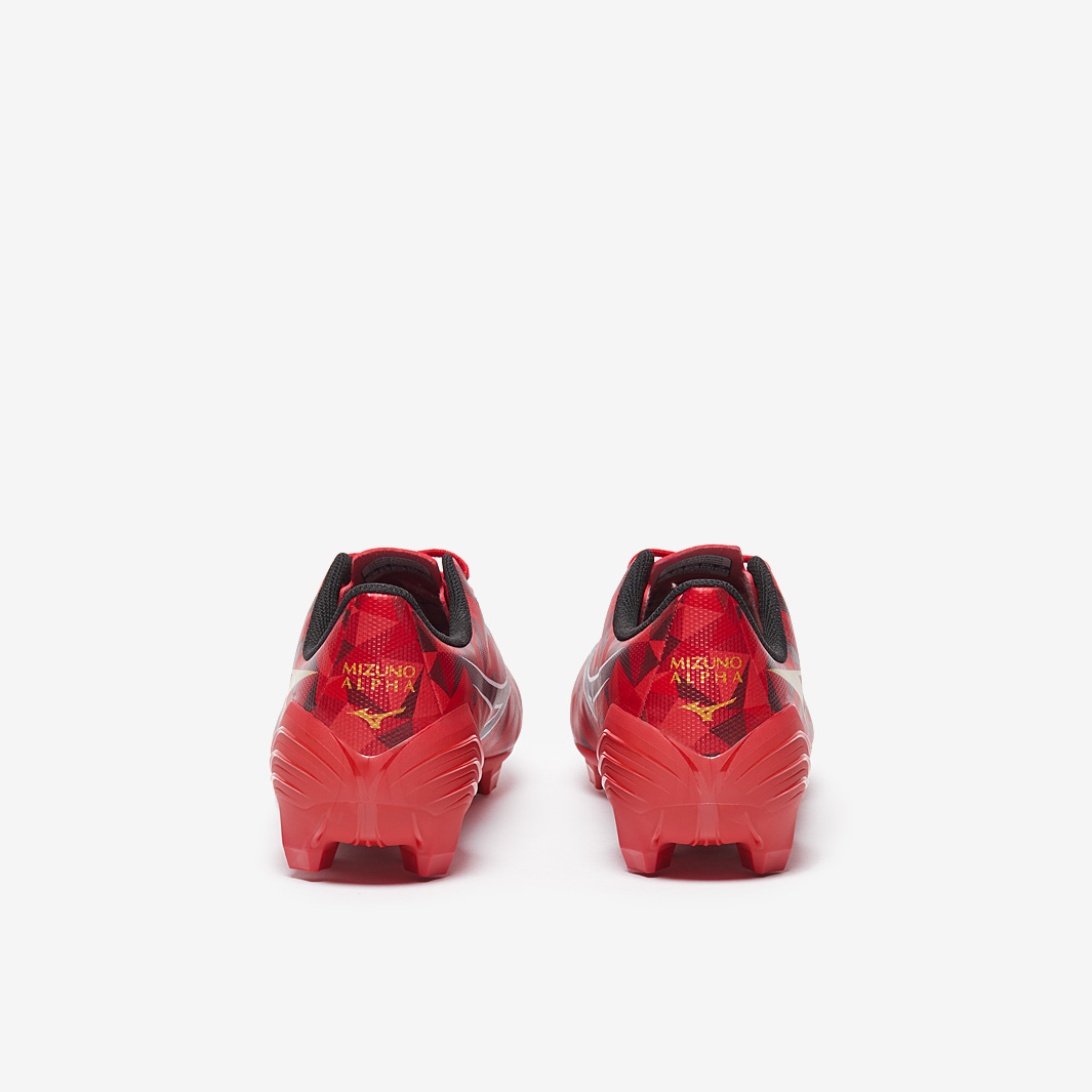 Mizuno Alpha II Select Firm Ground - Morelia 40th Red/Black/Gold