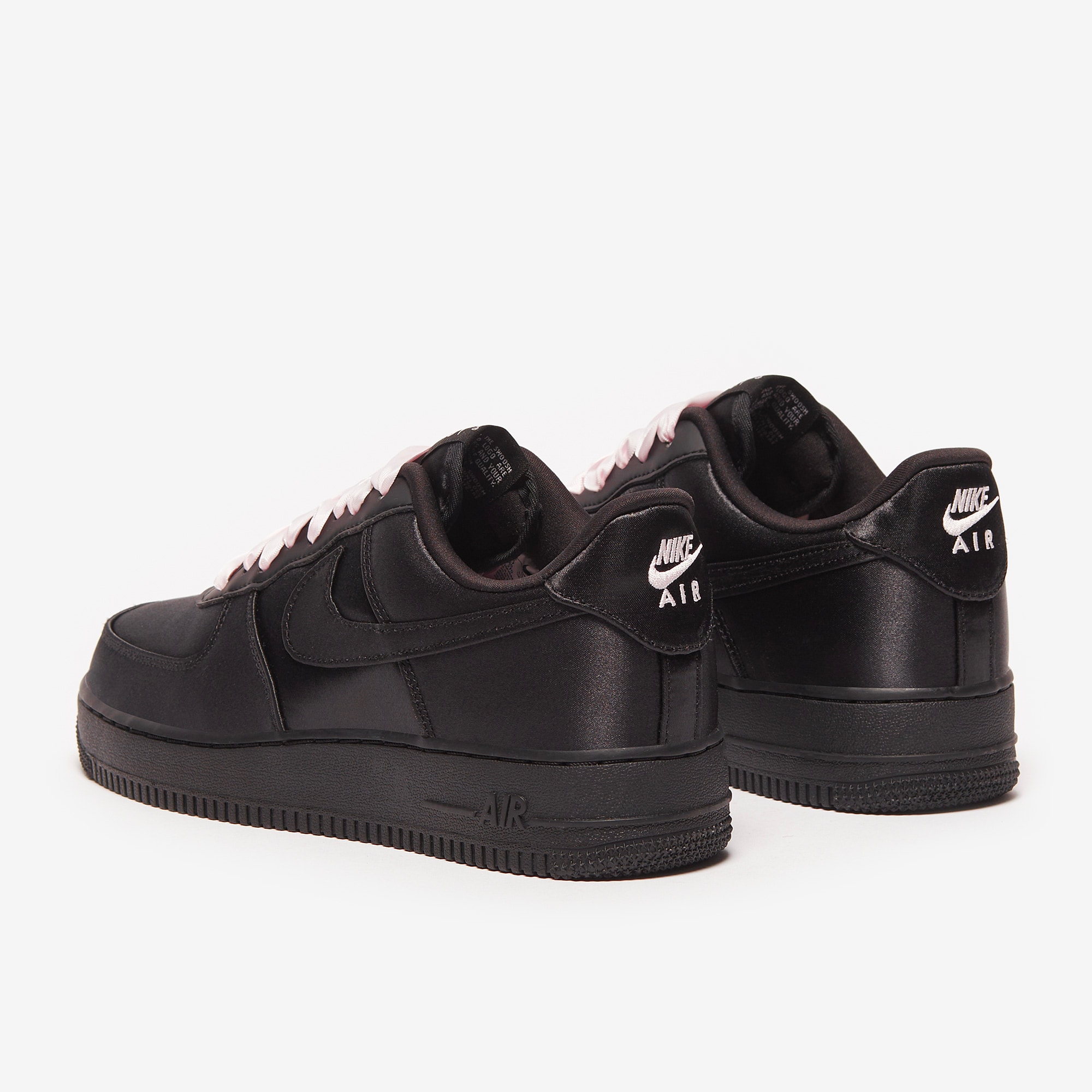 nike air force 1 black leather women's