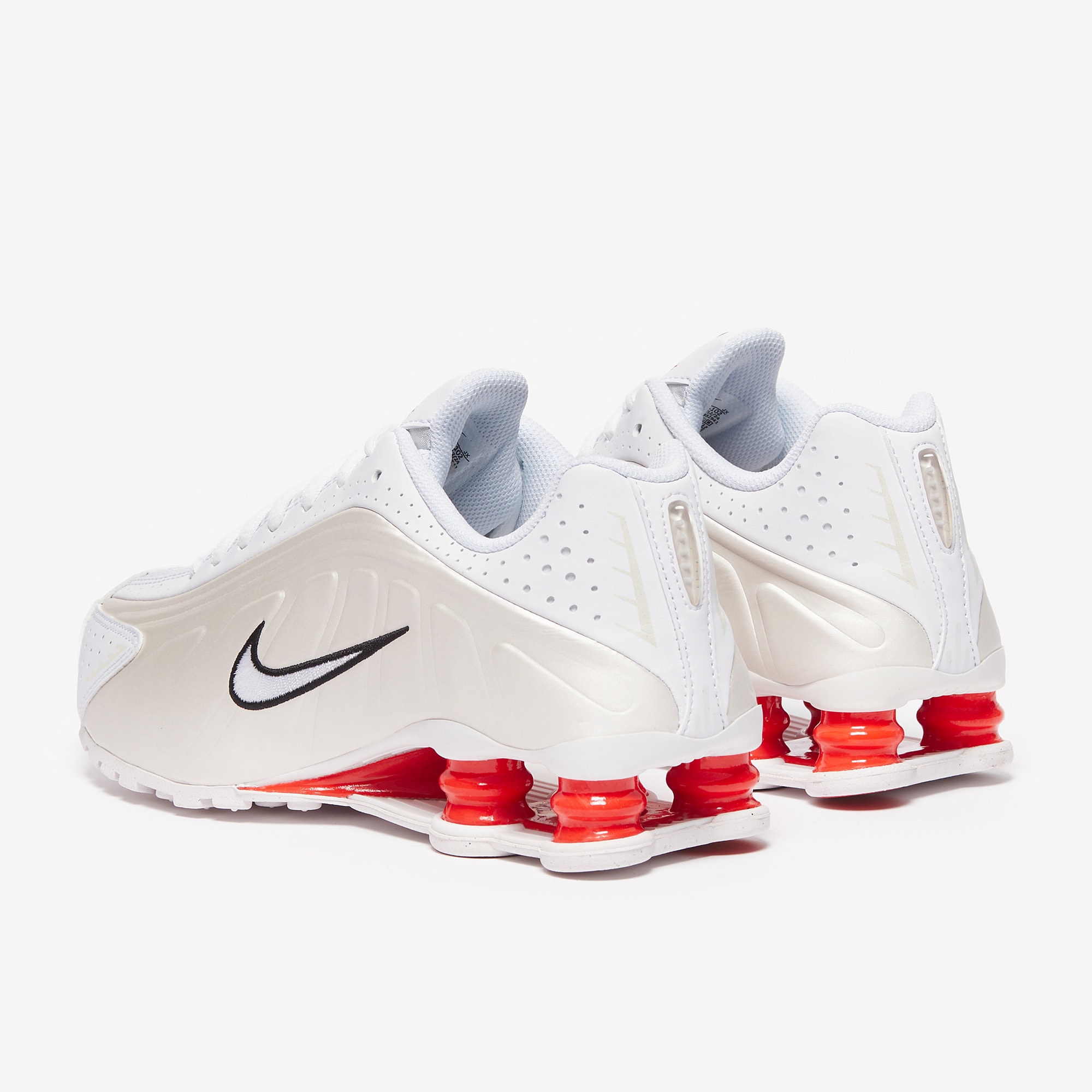 boys white nike shox
