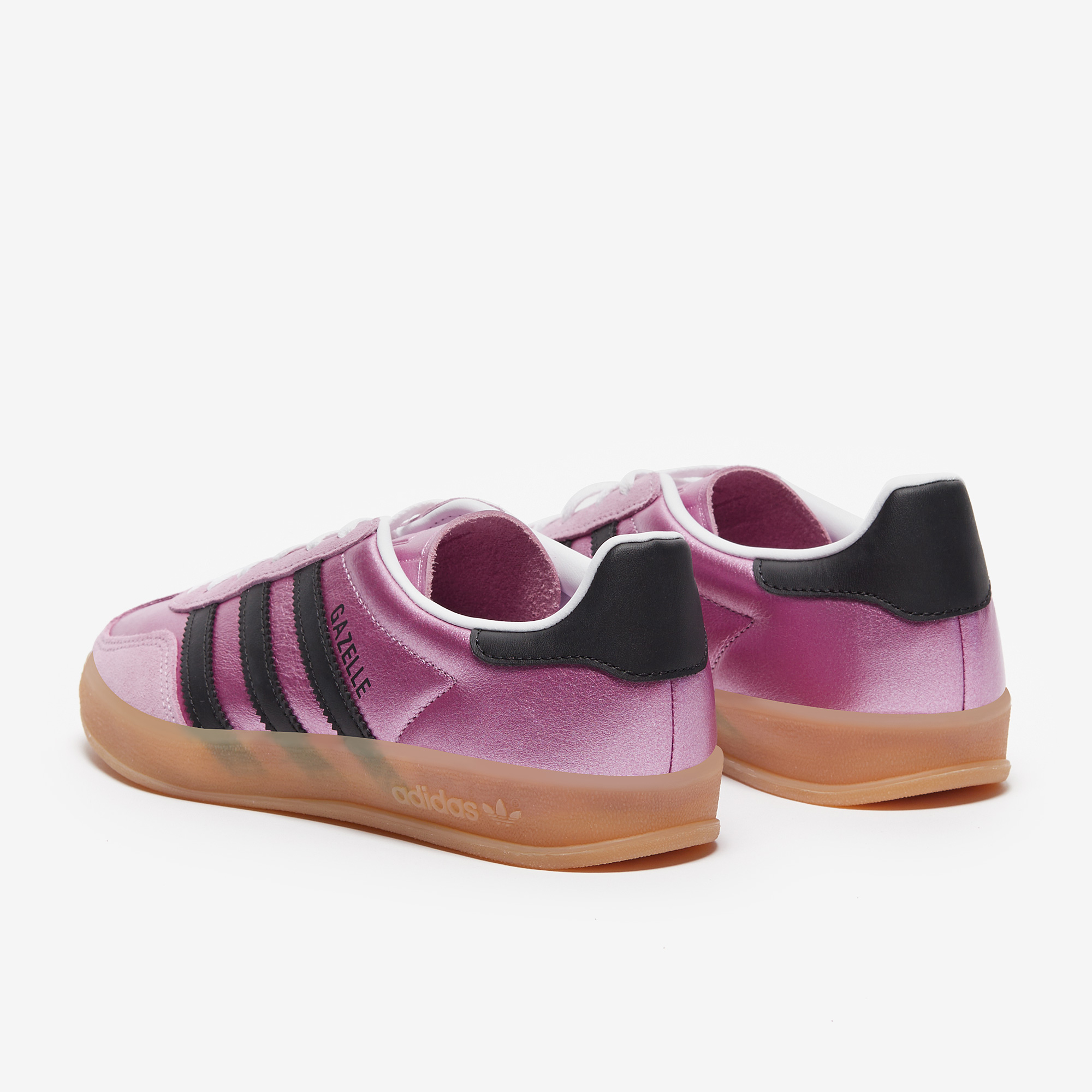 adidas gazelle silver green womens adidas Kids' Grade School Gazelle Shoes, Size 4, Ink/White main image 1