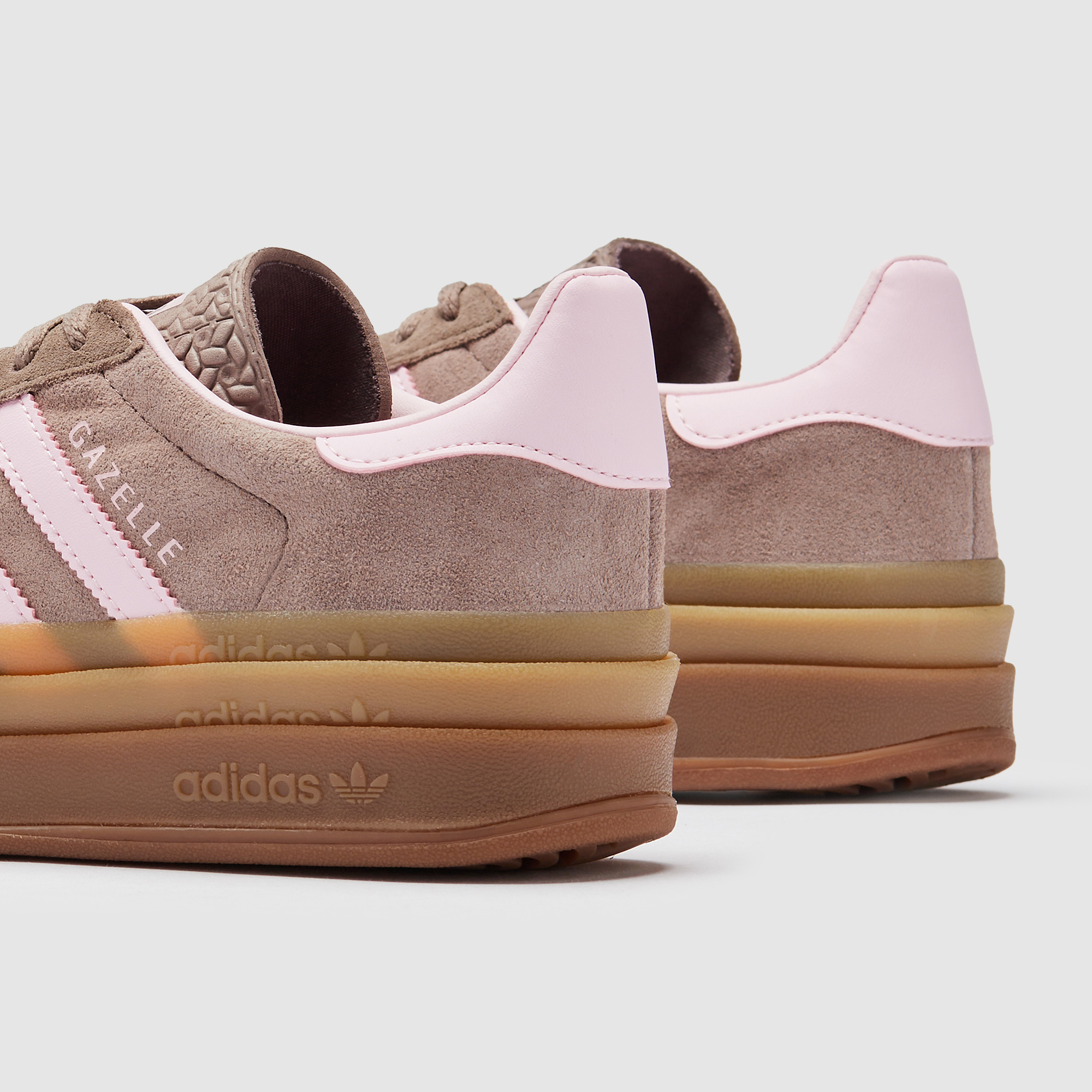 adidas Originals Womens Gazelle Bold - Trace Brown/Clear Pink/Earth Strata  - Trainers - Womens Shoes | Pro:Direct Soccer