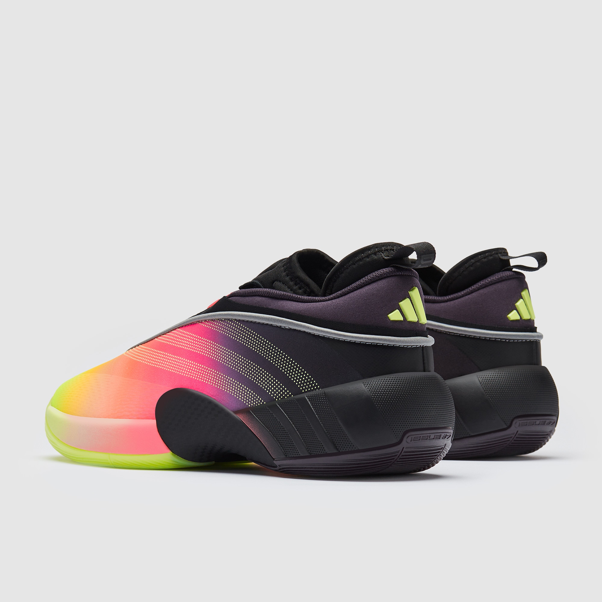 adidas D.O.N Issue 7 - Aurora Black/Lucid Pink/Hi-Res Yellow
