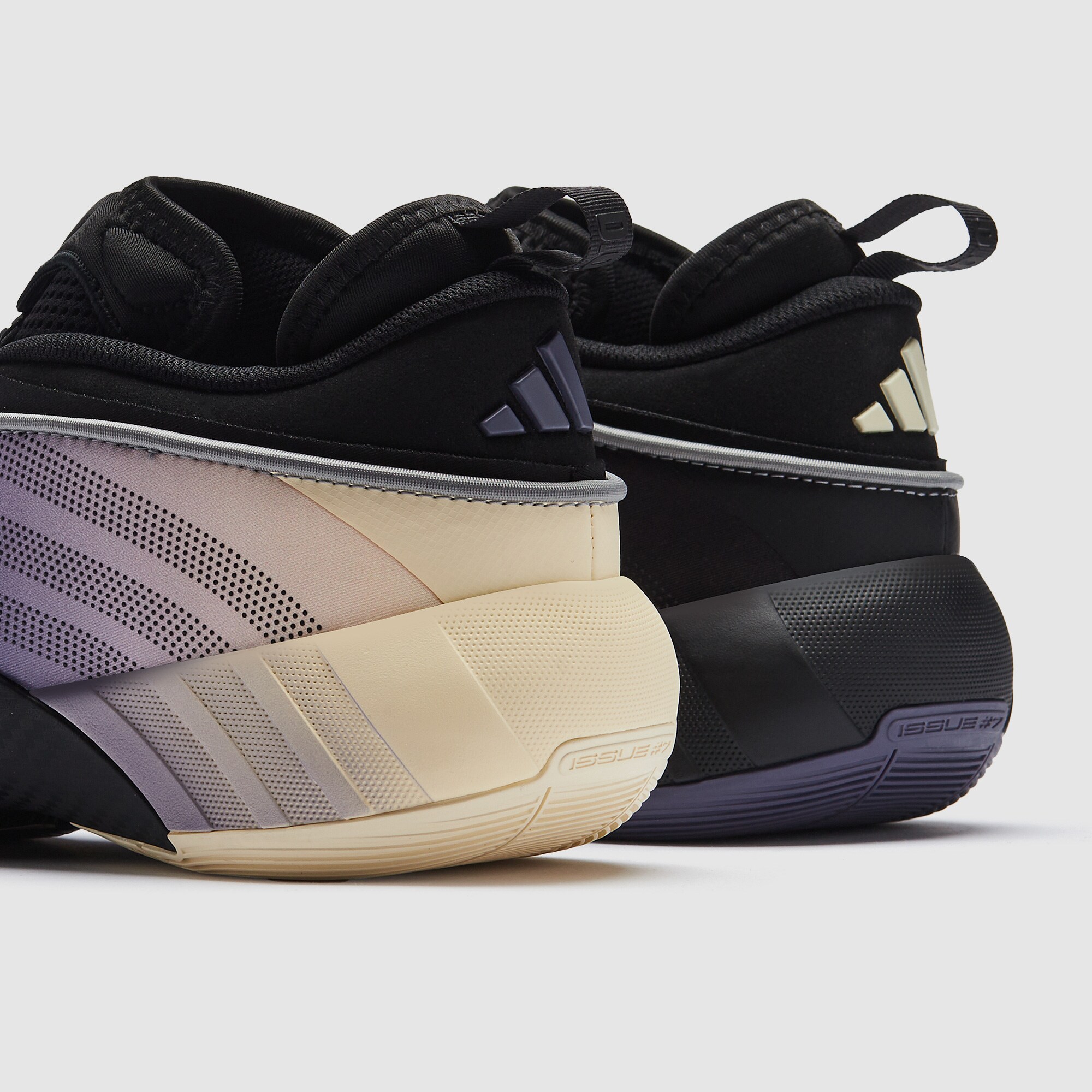 adidas D.O.N Issue 7 - Core Black/Preloved Violet/Warm Vanilla