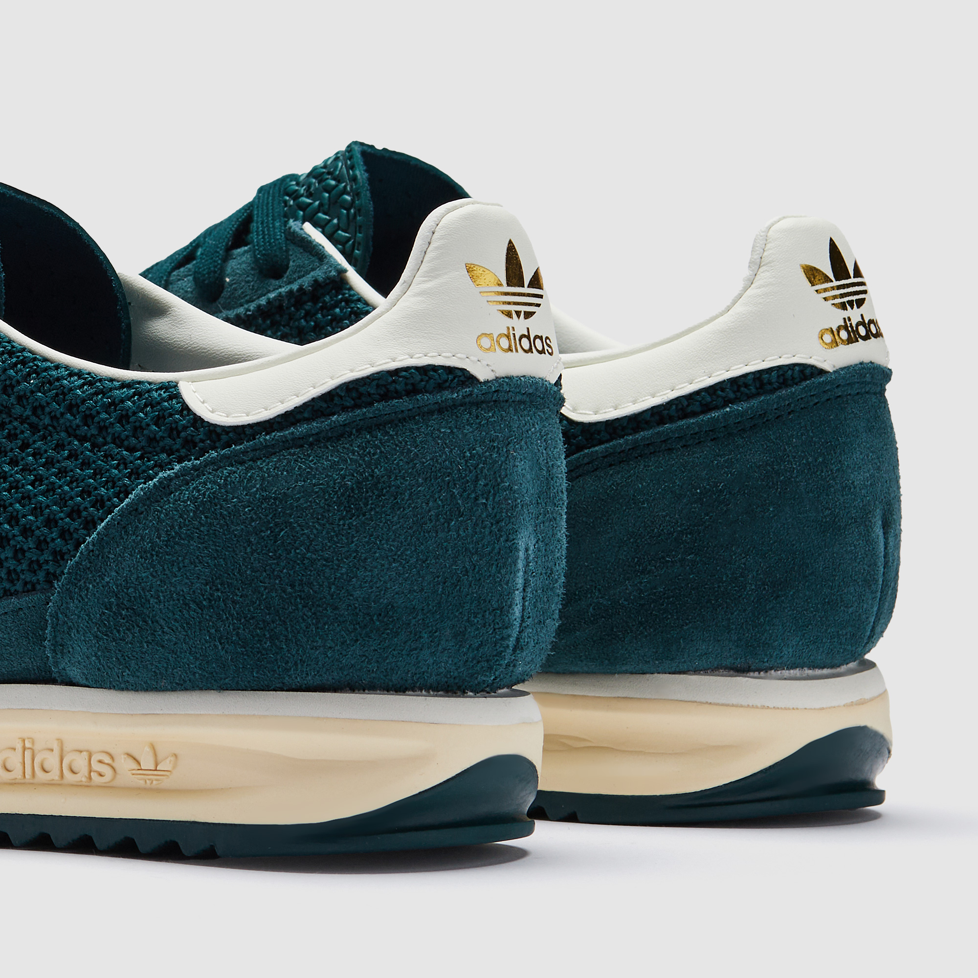 adidas gazelle silver green womens Adidas Stella McCartney Purple Running Shoes with Yellow Laces- Size 7 –  The Saved Collection main image 0