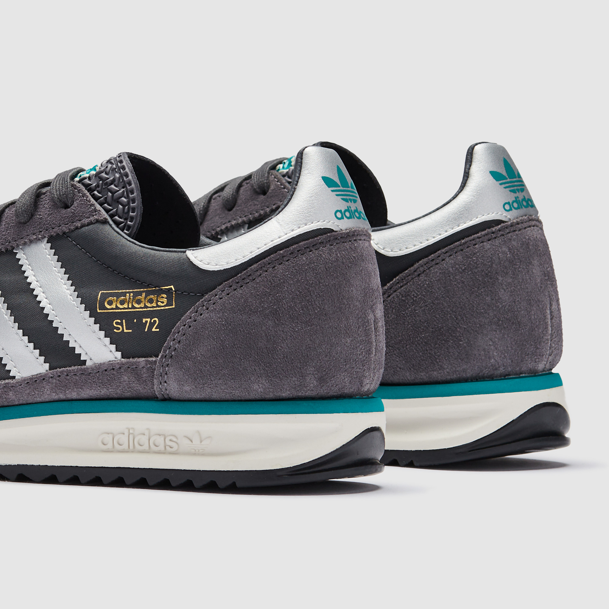 Adidas SL 72 Shoes Men Size 11.5 Blue Gray Retro Runner Suede Originals Sneakers adidas Adidas Sl 72 Rs | REVERSIBLE main image 2