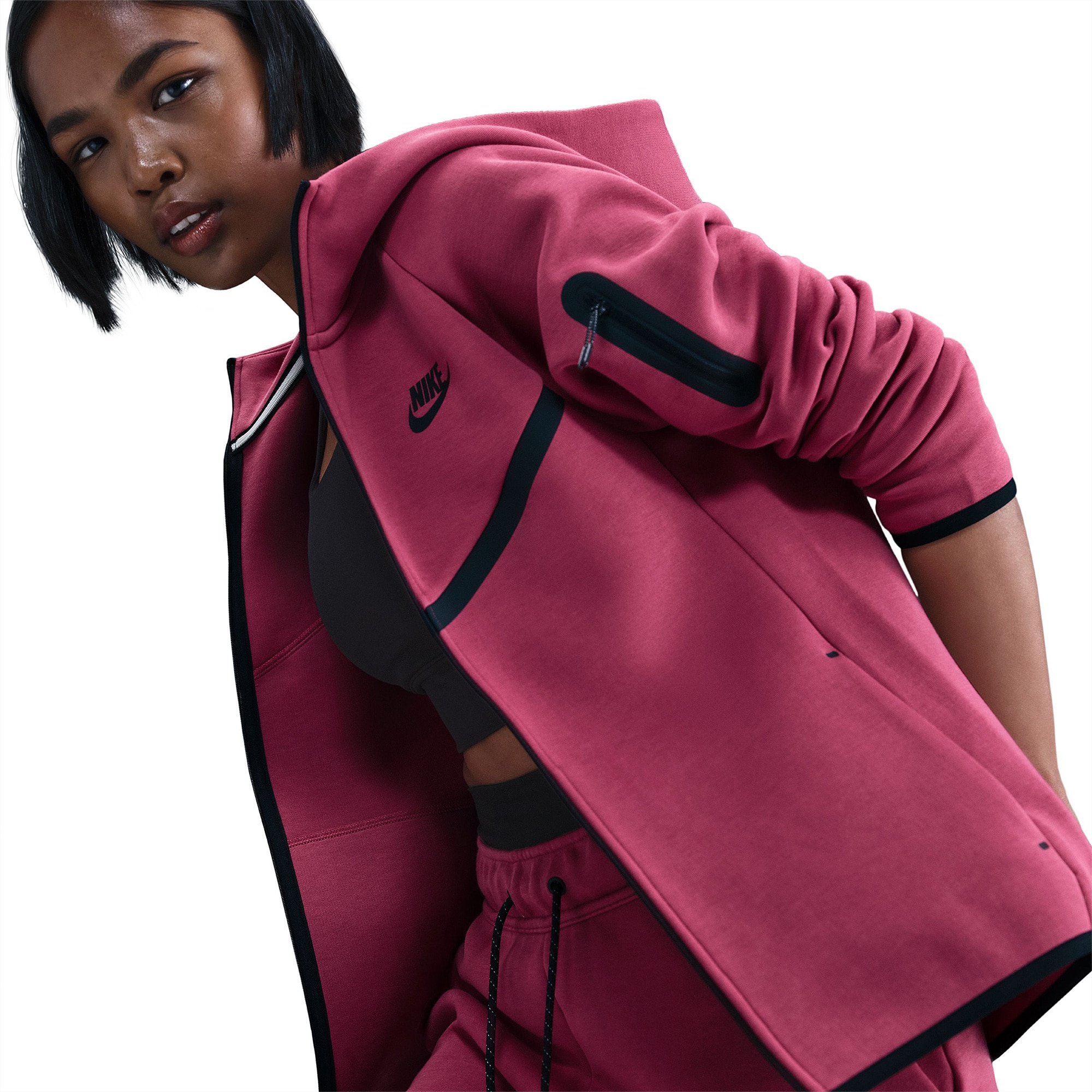 nike tech fleece suit womens