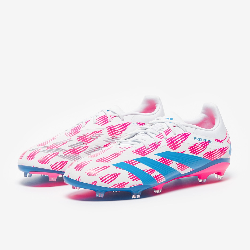 adidas Predator Elite FG para niños - Ftwr Blanco/Solar Azul/Solar