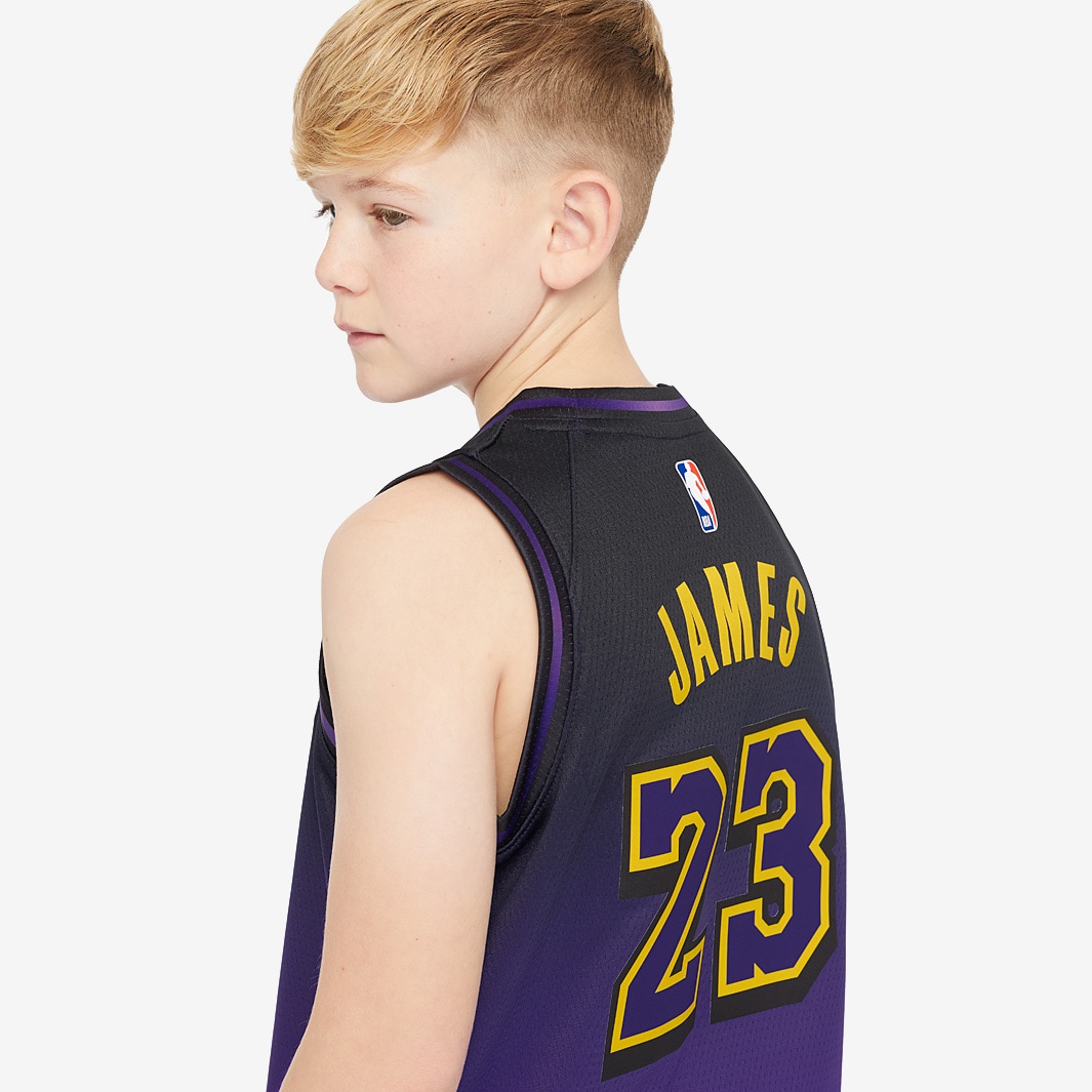 youth lebron james lakers jersey