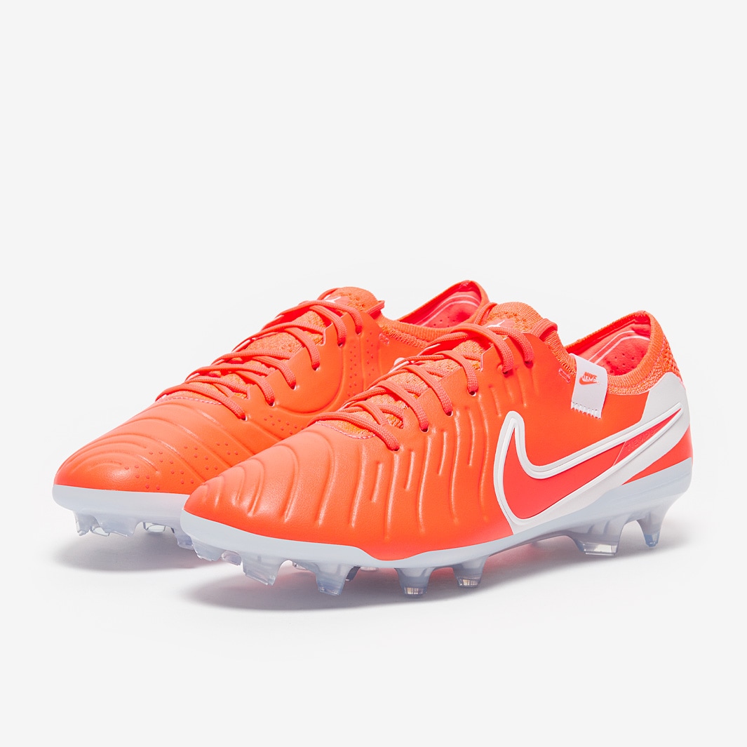 Nike Tiempo Legend X Elite Firm Ground - Hot Lava/White - Adult