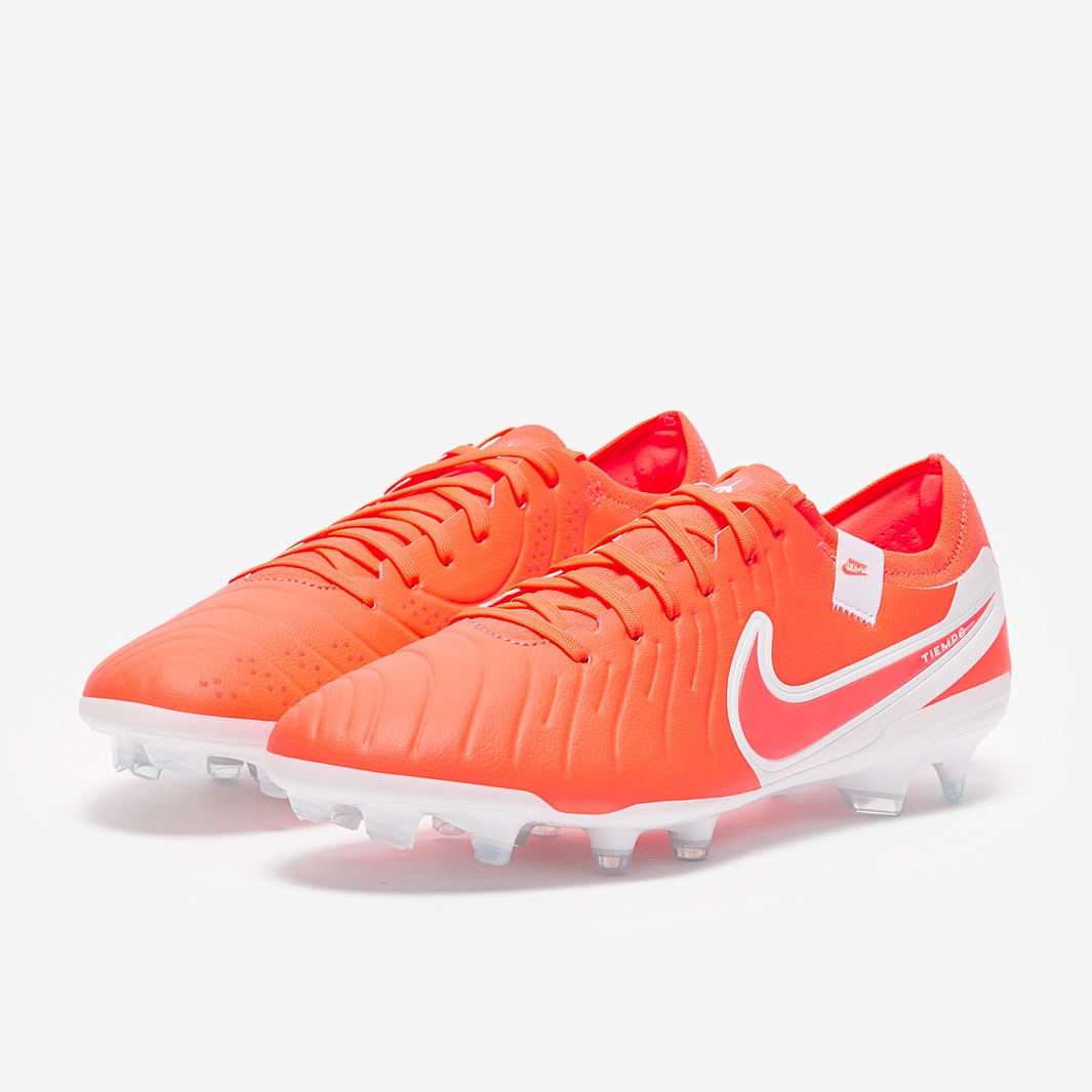 Nike Tiempo Legend X Pro Firm Ground - Hot Lava/White - Adult