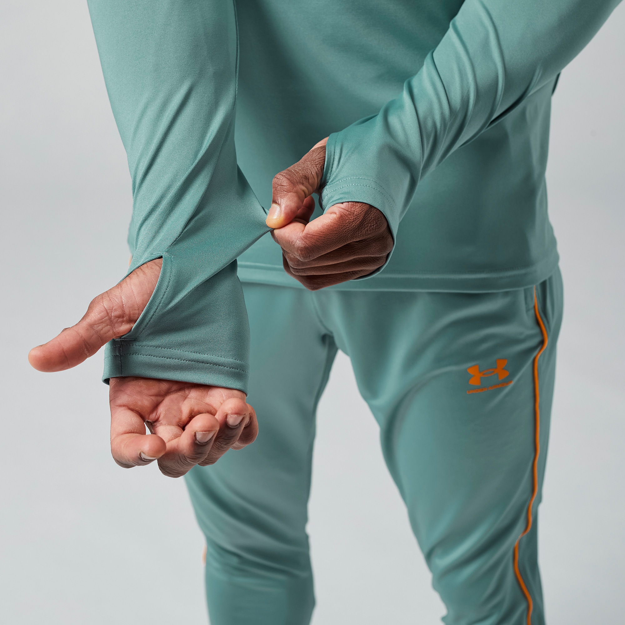 Under Armour Challenger Drill Top - Jasper Blue/Squad Orange