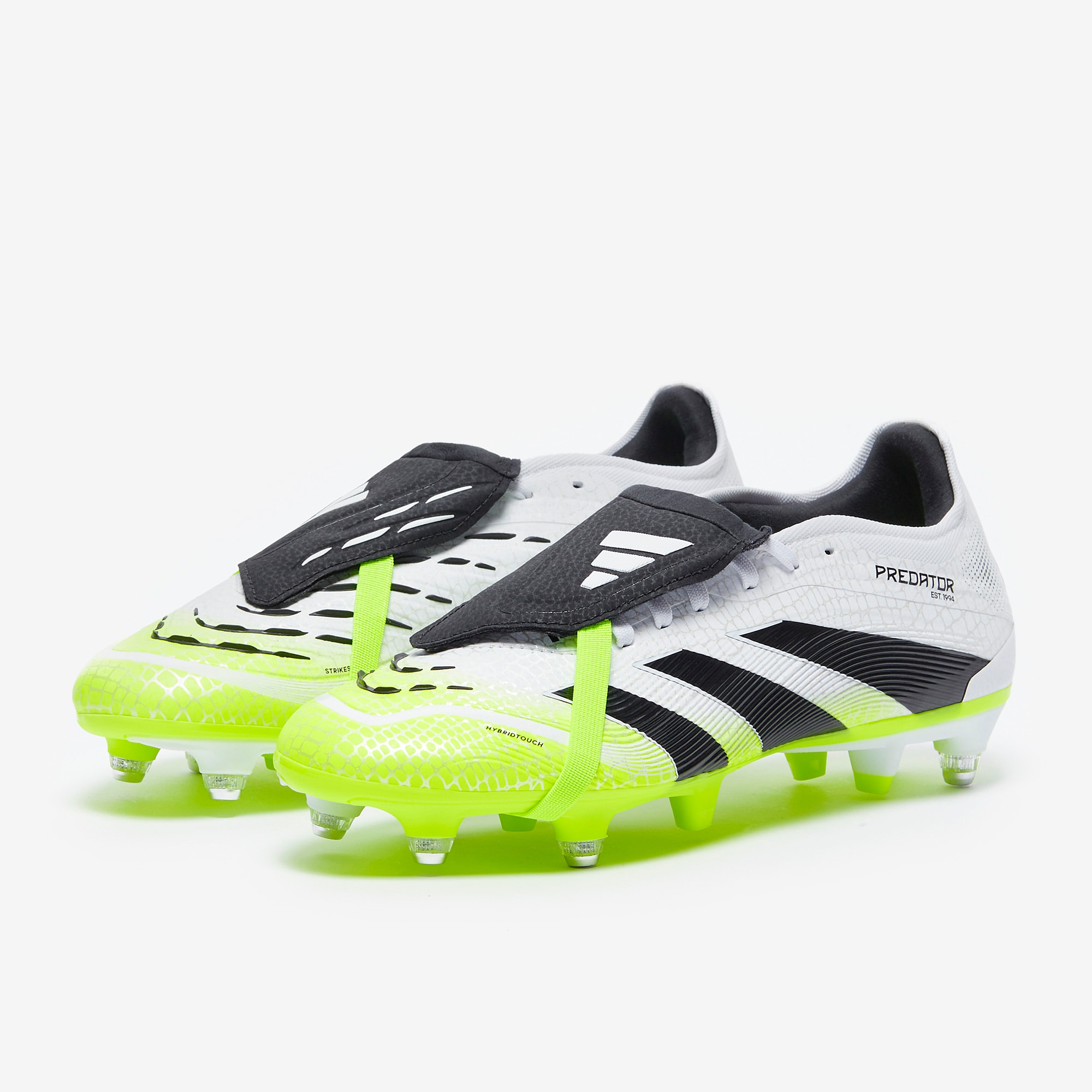 adidas Predator Pro Tongue Soft Ground - Ftwr White/Core Black