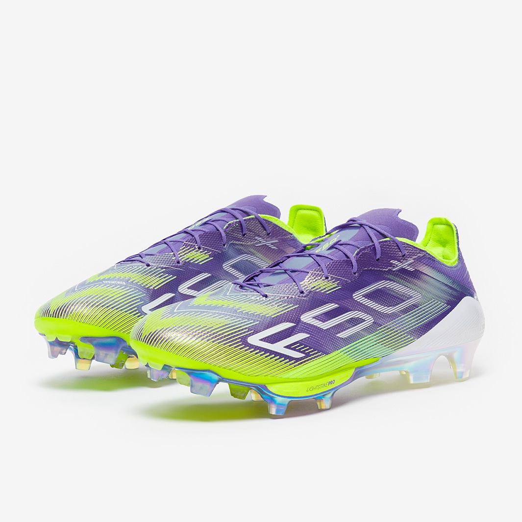 adidas F50+ FG - Violett Rush/Ftwr Weiß/Lucid Lemon - Erwachsenen