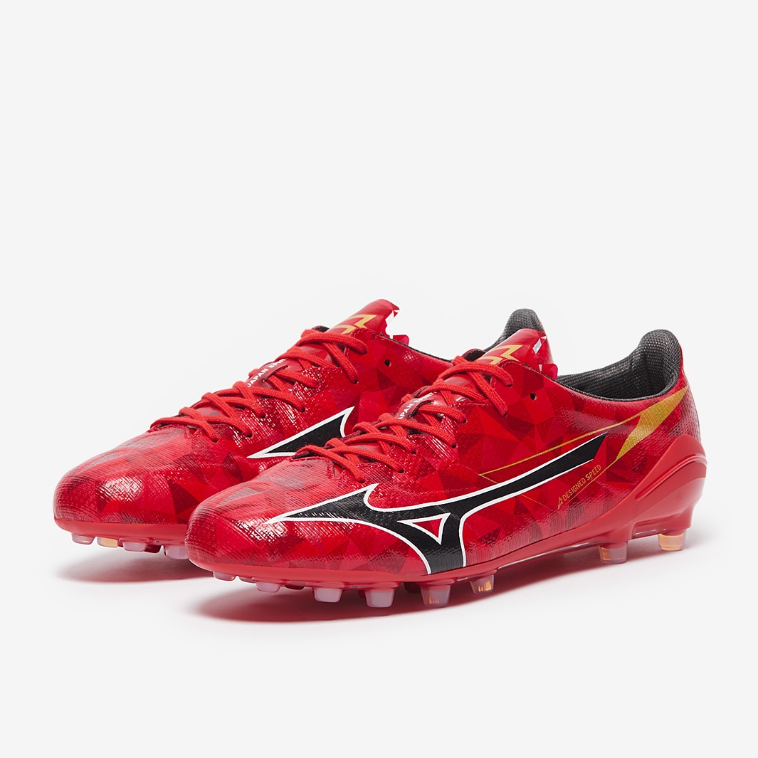 Mizuno Alpha II Made in Japan Artifical Grass - Morelia 40th Red