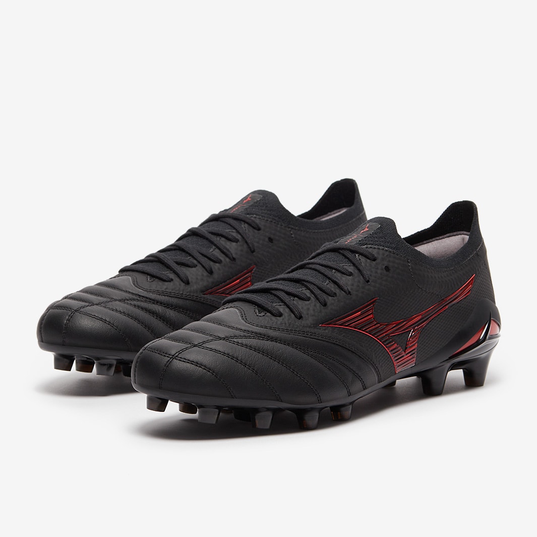 Mizuno Morelia Neo IV Beta Made in Japan Firm Ground - Black