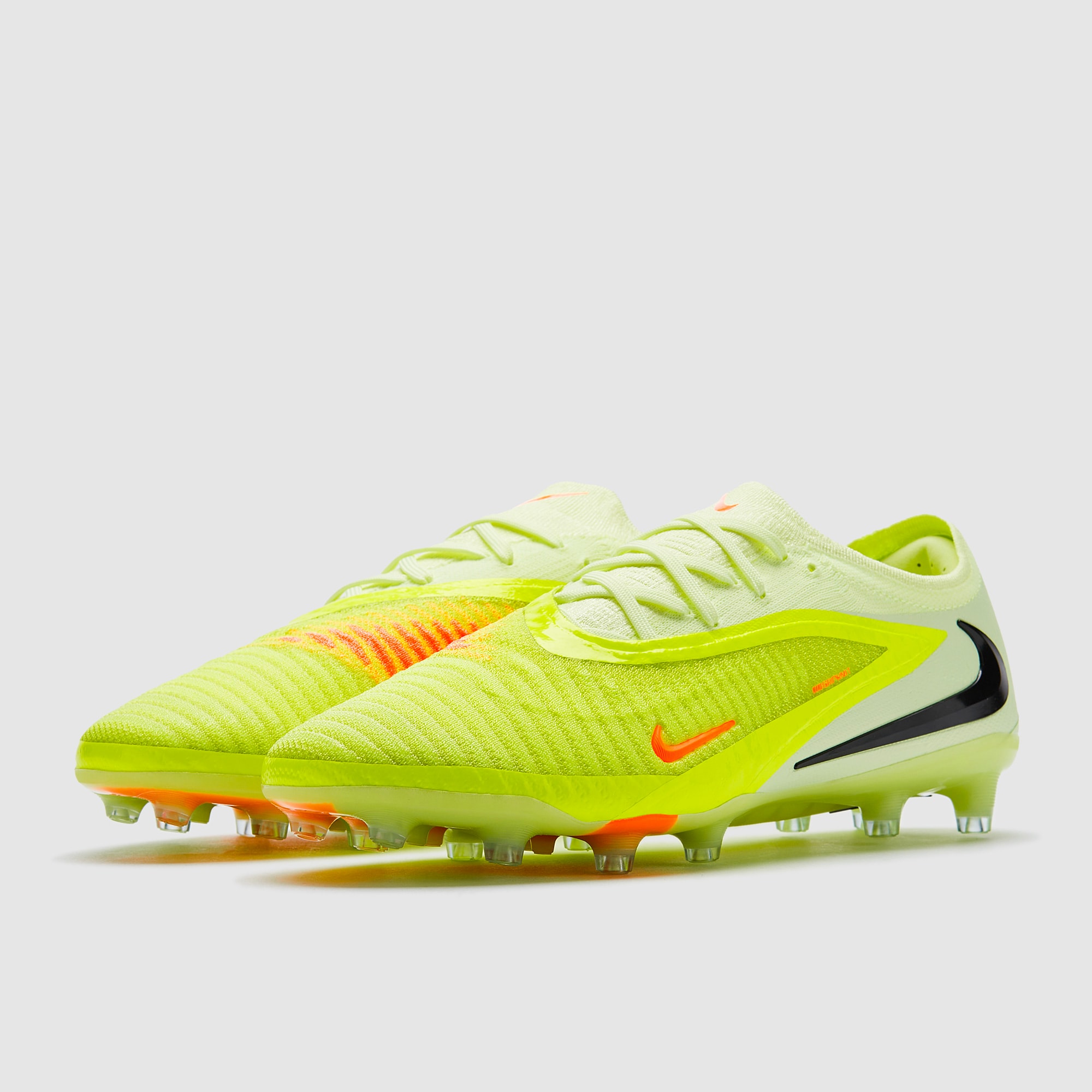 nike neon football cleats