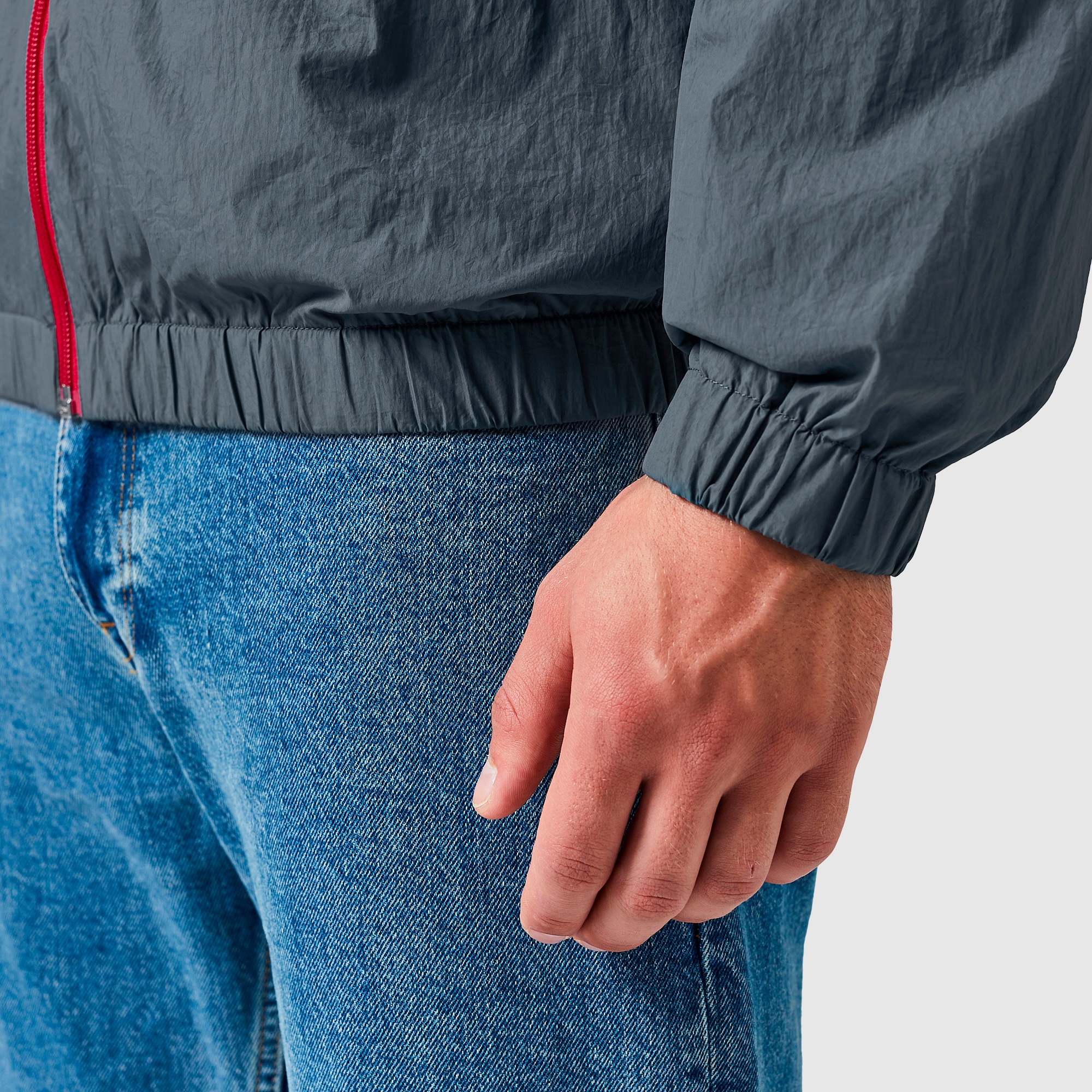 Mizuno Monaco 25/26 Pre-Match Retro Woven Jacket - Tango Red