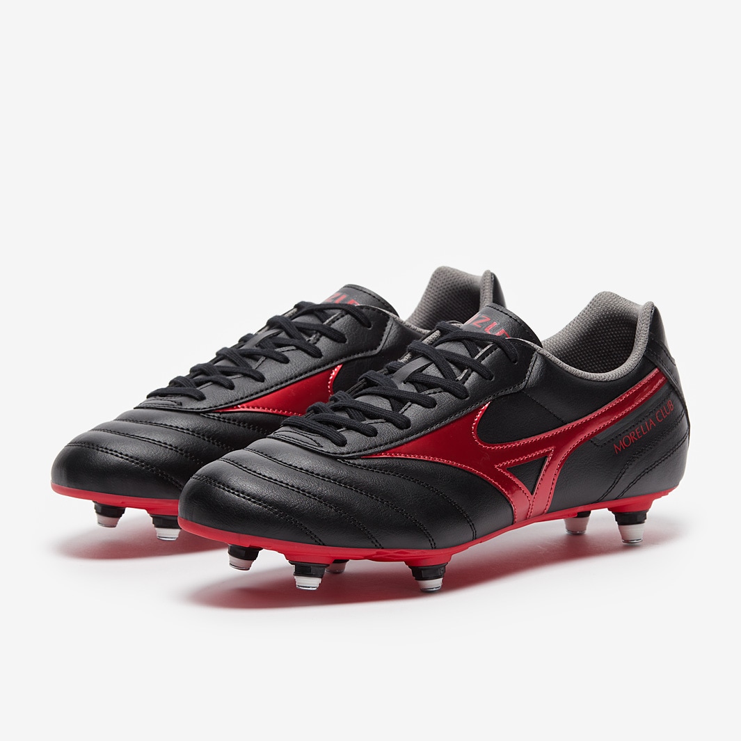 Mizuno Morelia II Club SI - Black/Morelia 40th Red/Black sand