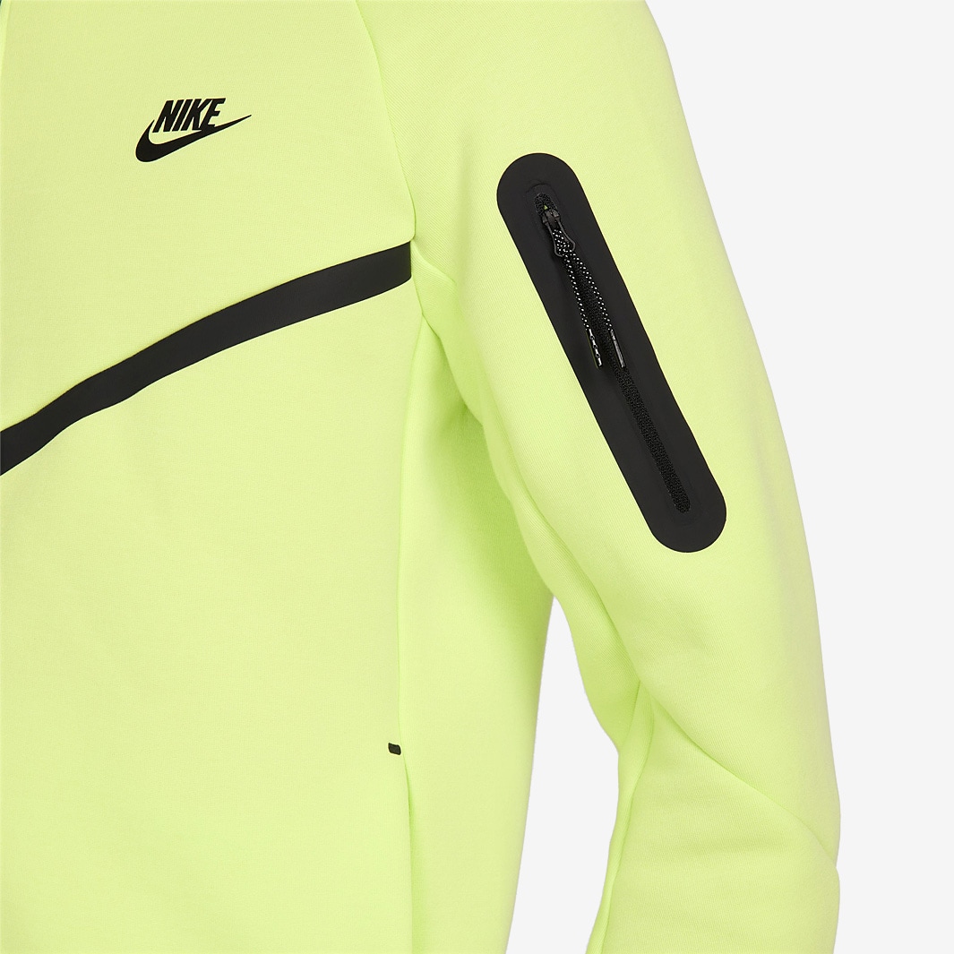 nike tech fleece liquid lime