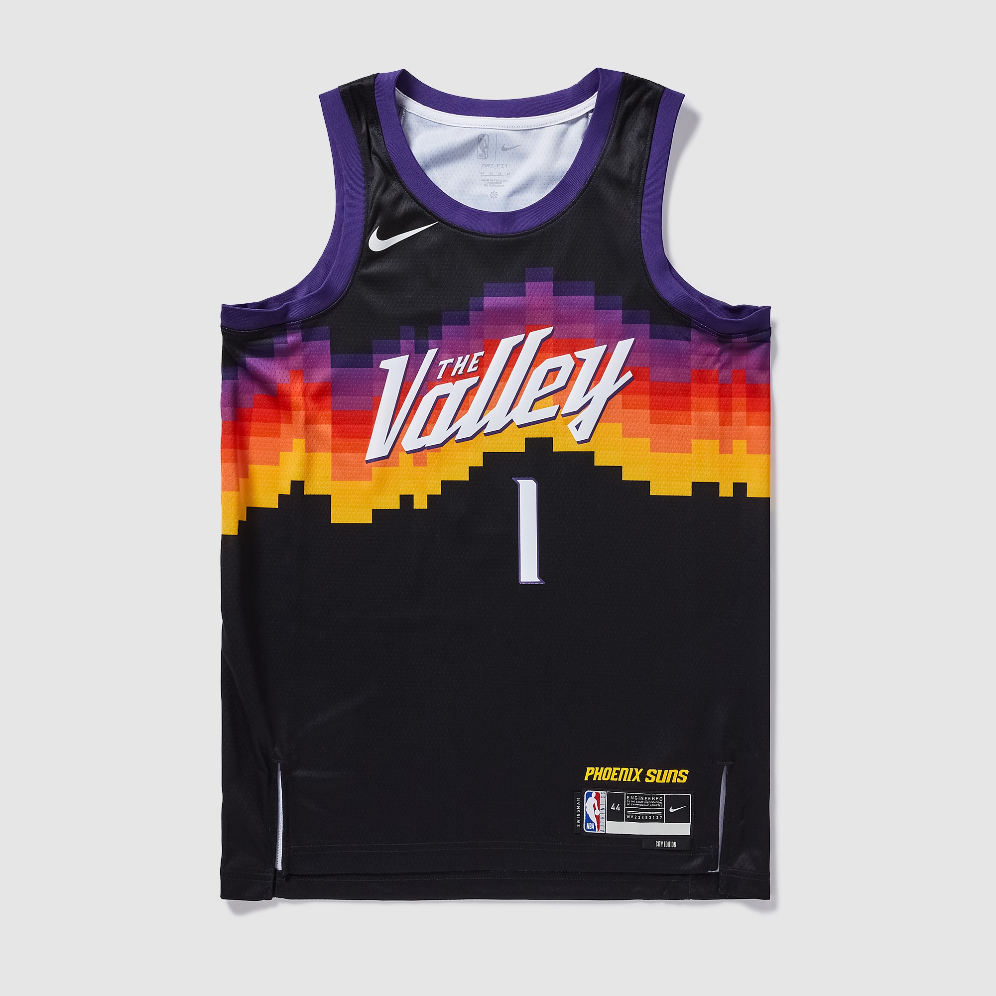 devin booker black swingman jersey