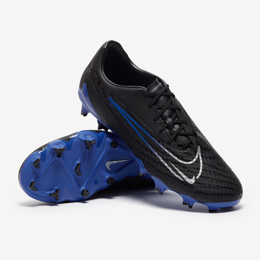 Nike Phantom GX Academy FG/MG - Noir/Chrome/Hyper Royal