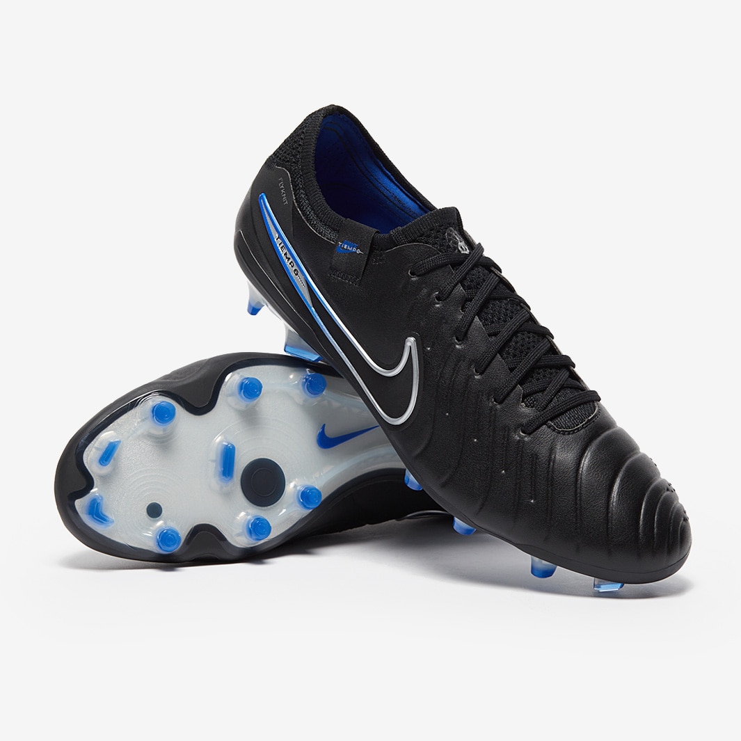 Nike Tiempo Legend X Elite FG - Nero/Chrome/Hyper Royal