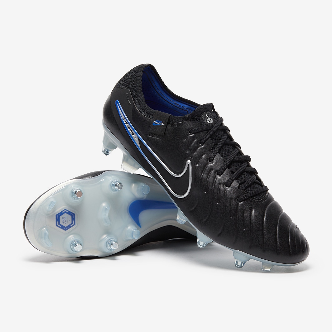Nike Tiempo Legend X Elite SG-Pro Anti-Clog - Noir/Chrome/Hyper Royal