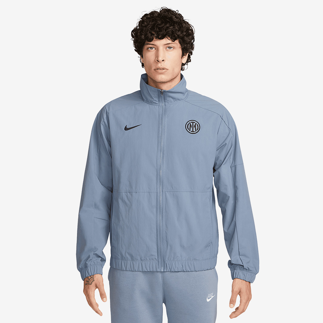 Nike Inter Milan 23 24 Nsw Revival Woven Anthem Third Jacket Blue