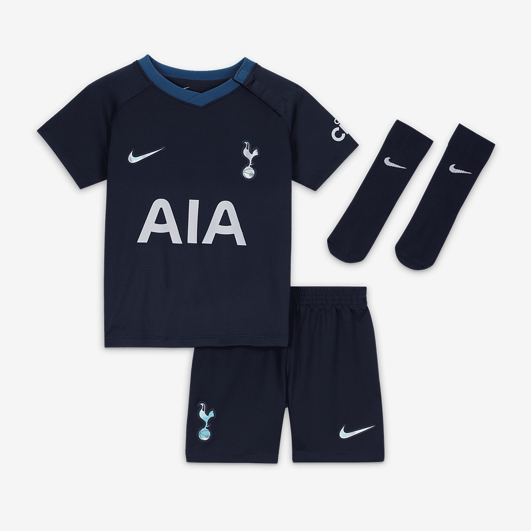 Nike Tottenham Hotspur 23 24 Infant Dri Fit Away Kit Blue