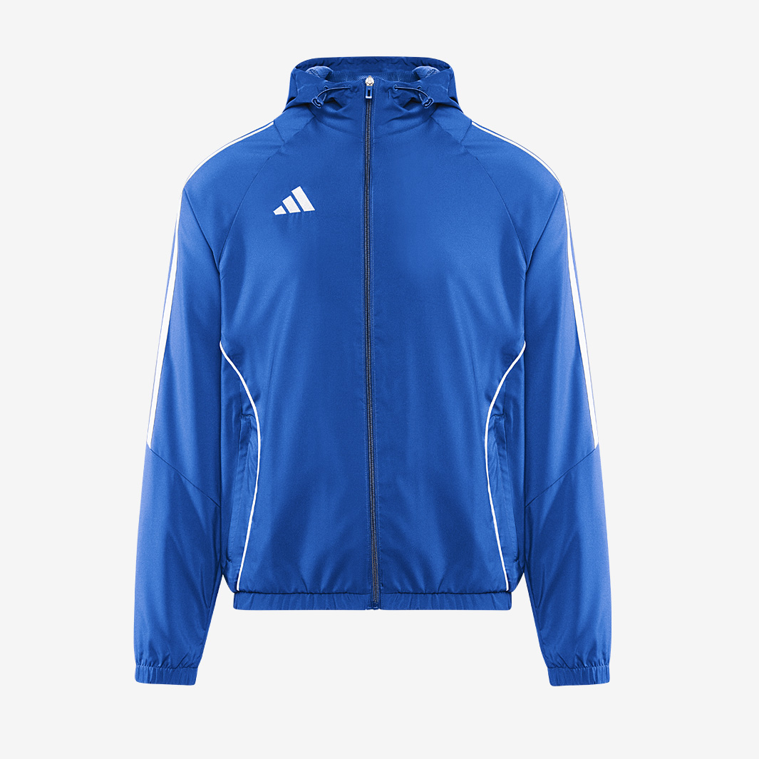 Adidas Tiro 24 Junior Windbreaker Jacket Team Royal White Blue