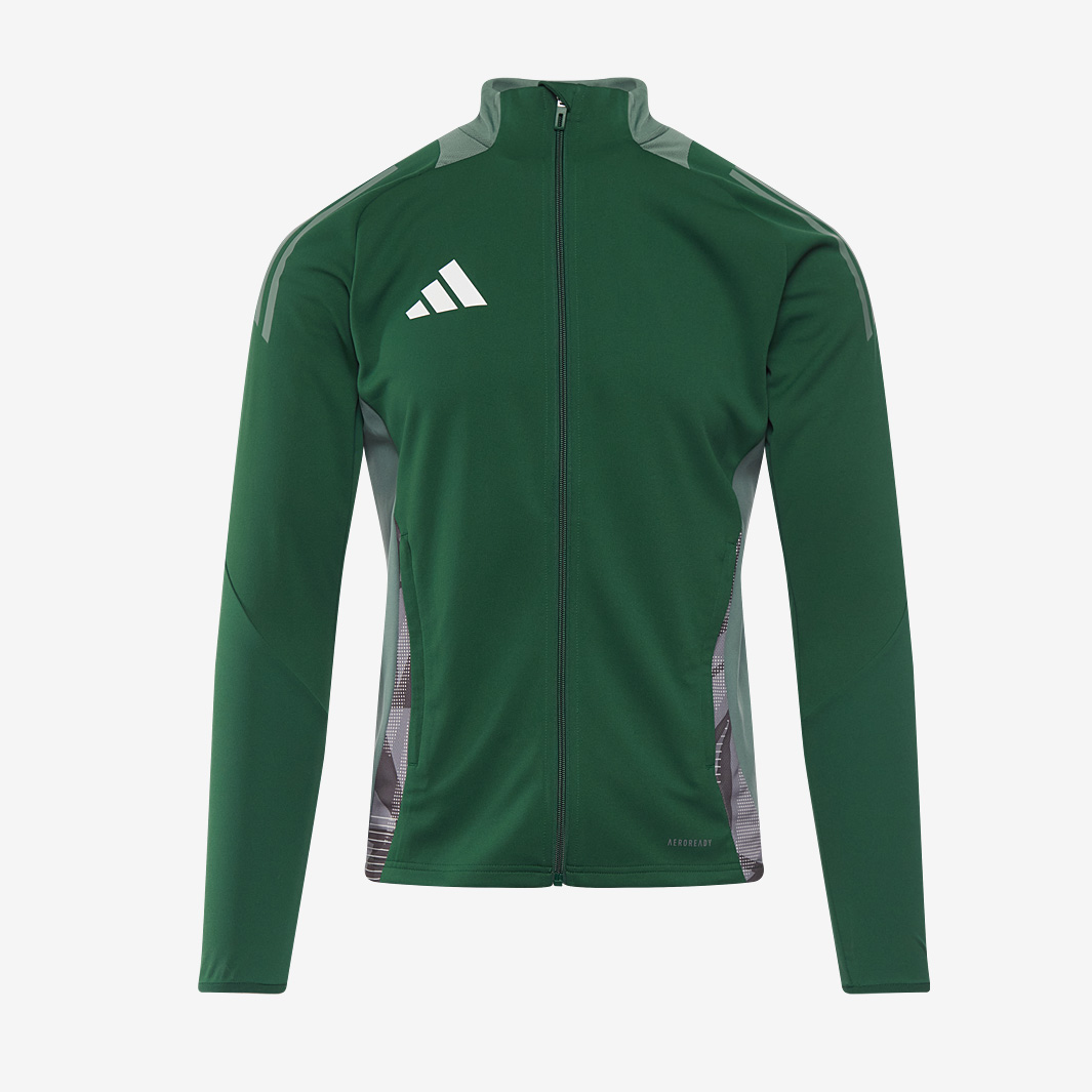 Adidas Tiro 24 Junior Competition Training Jacket Team Dark Green