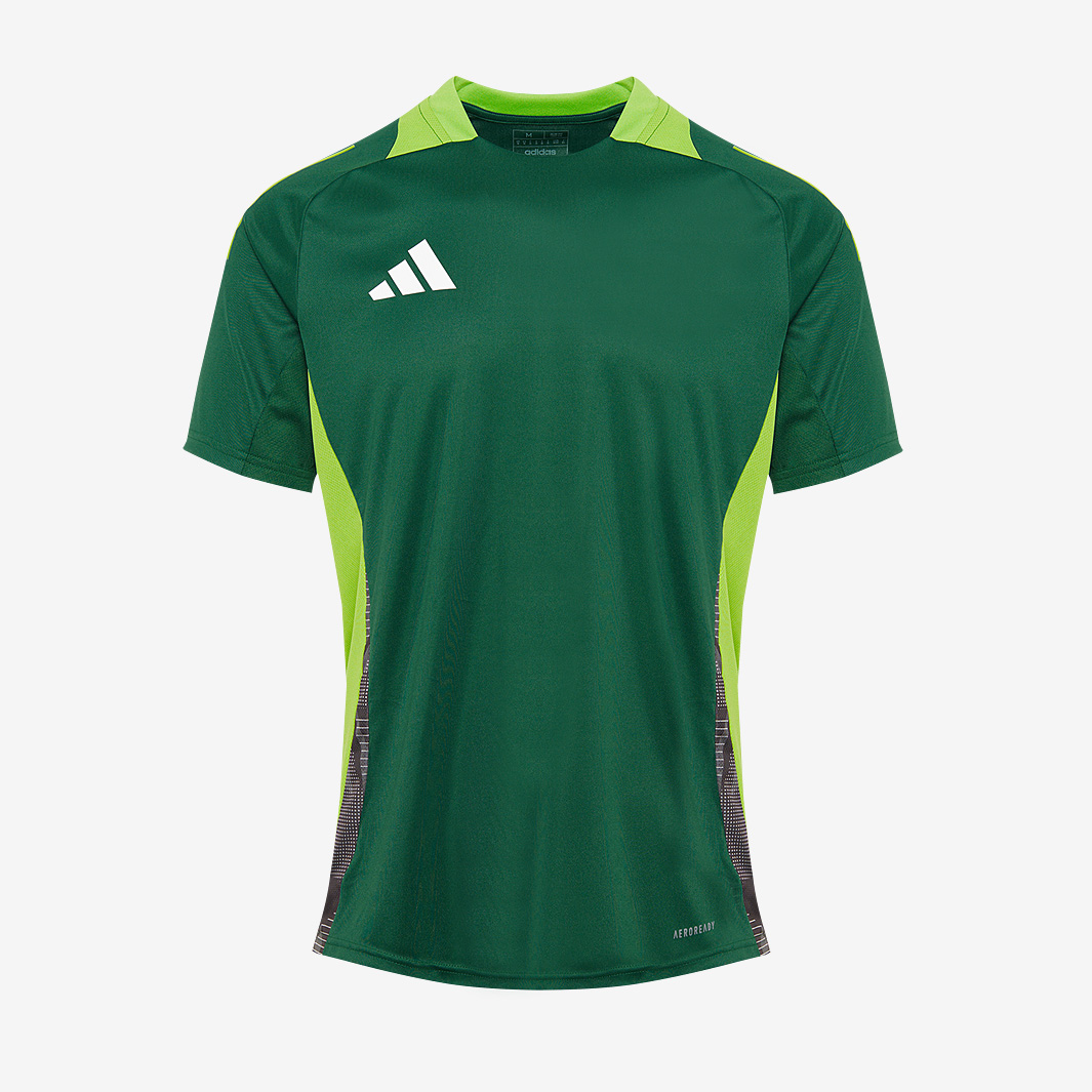 Adidas Tiro 24 Competition Slim Ss Training Shirt Team Dark Green