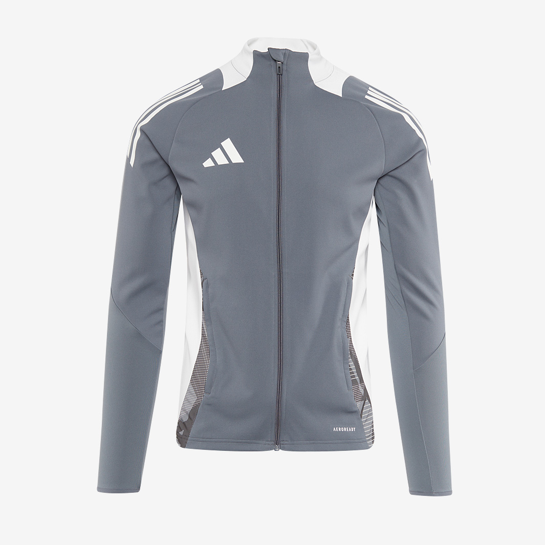 Adidas Tiro 24 Competition Training Jacket Team Onix White Grey