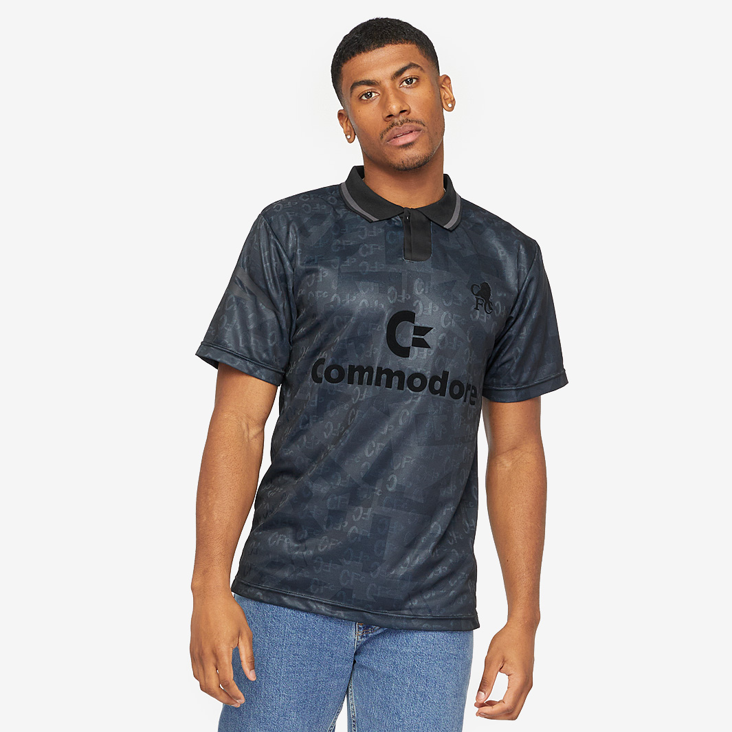 Score Draw Chelsea 1992 Out Shirt Black