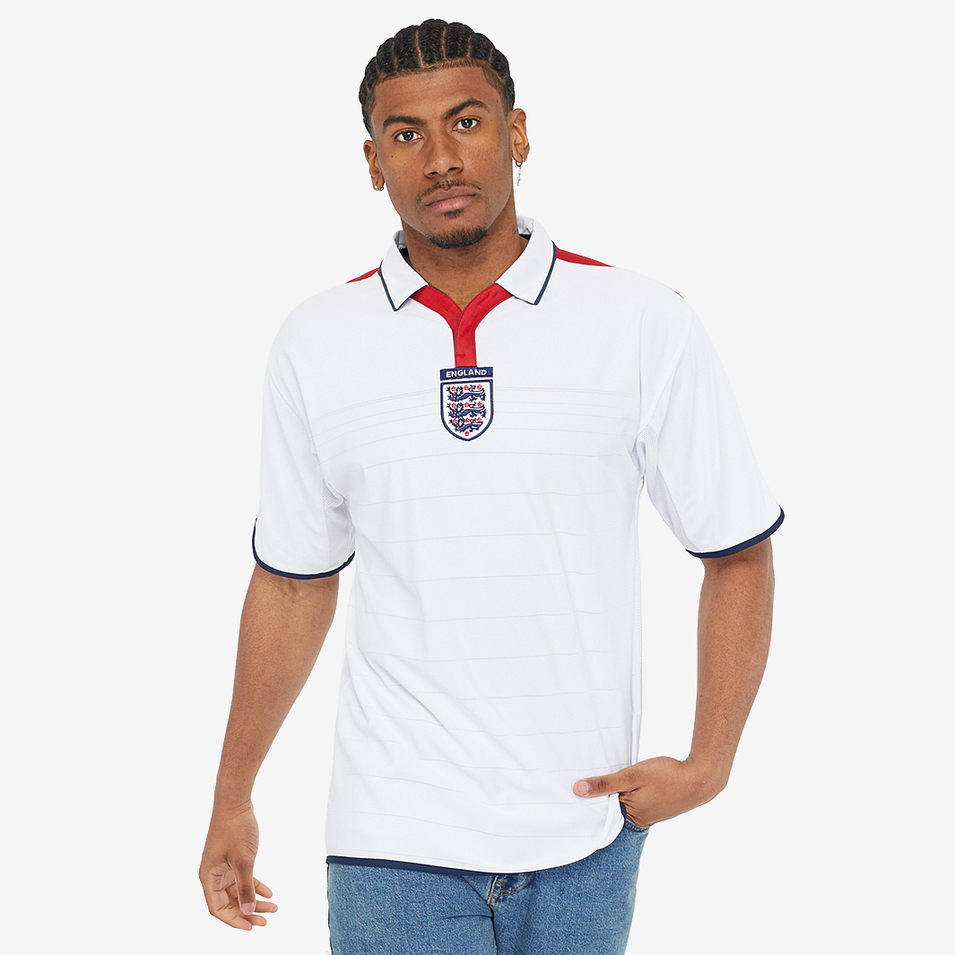 Score Draw England 2004 Home Shirt White