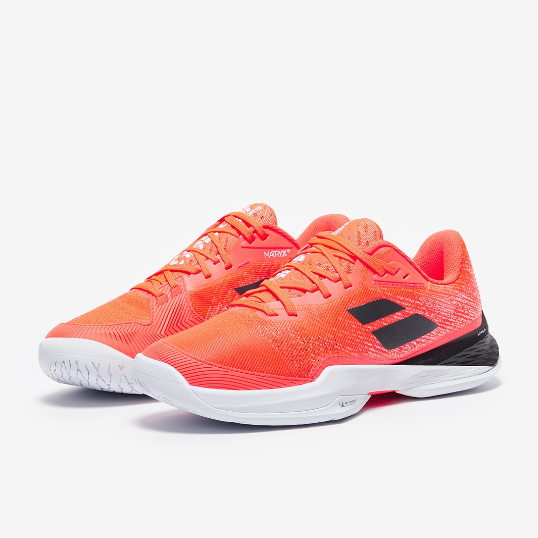 Babolat Jet Mach 3 All Court - Strike Red/White - Mens Shoes | Pro