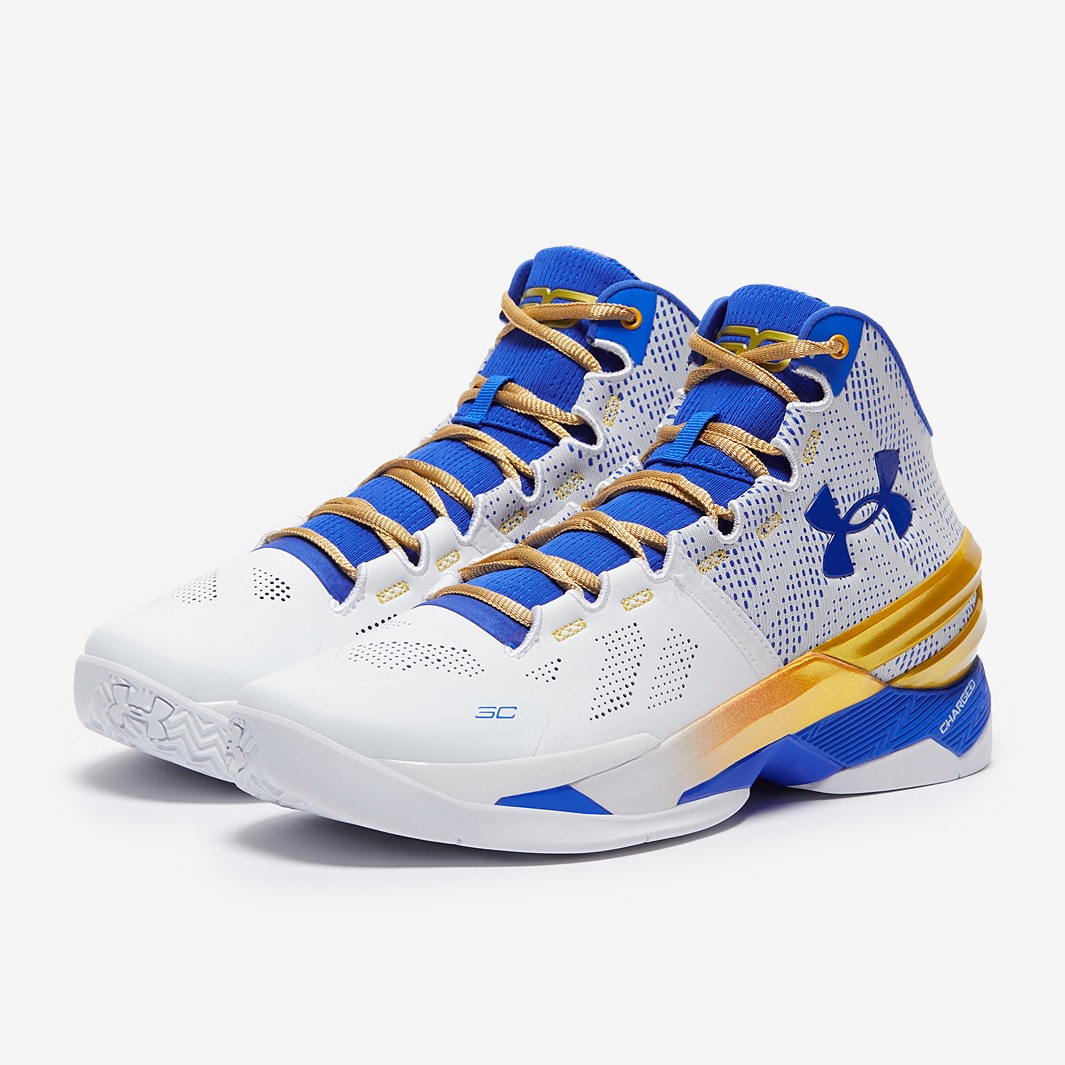 under armour basketball shoes white and gold