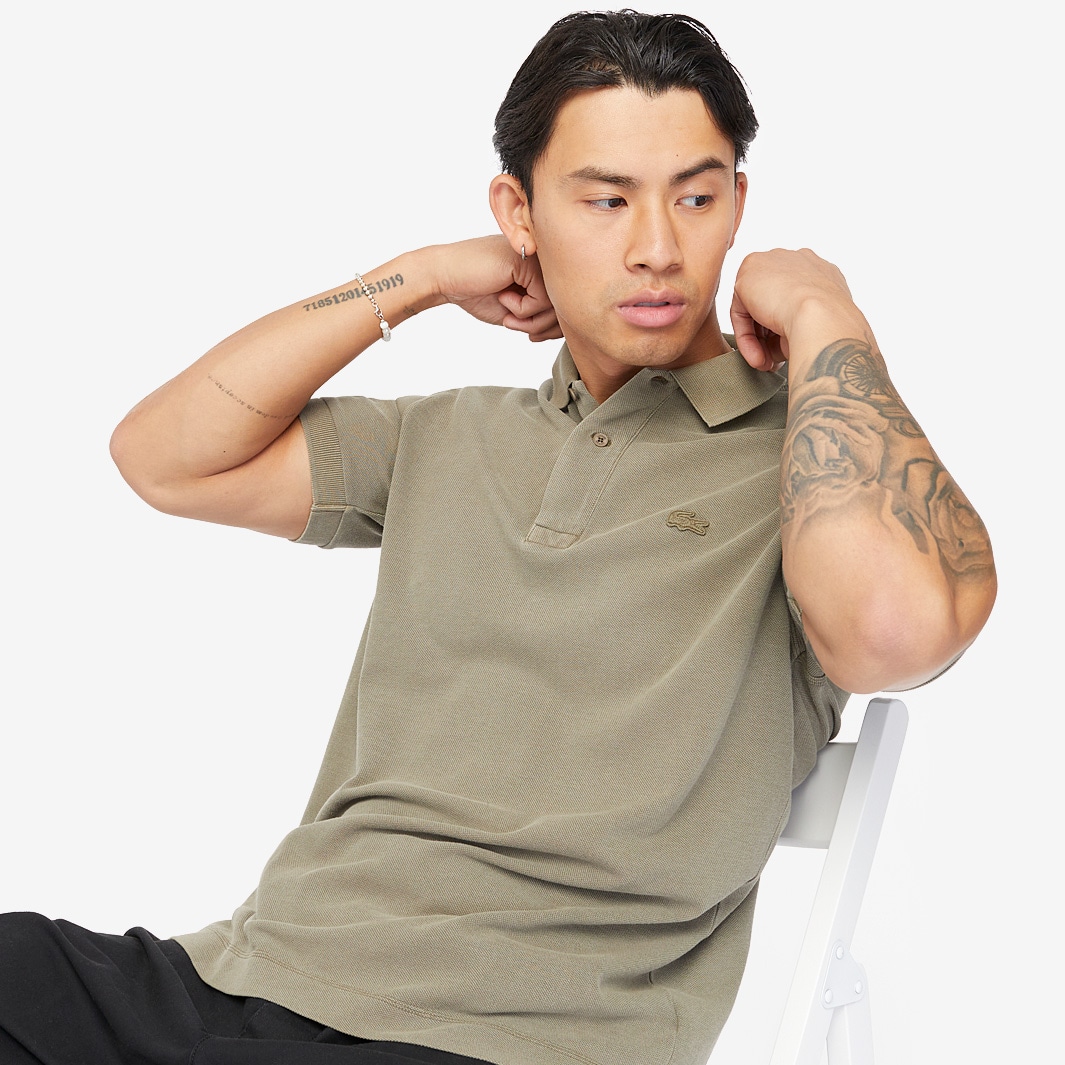 Lacoste Classic Fit Cotton Polo Shirt Brown
