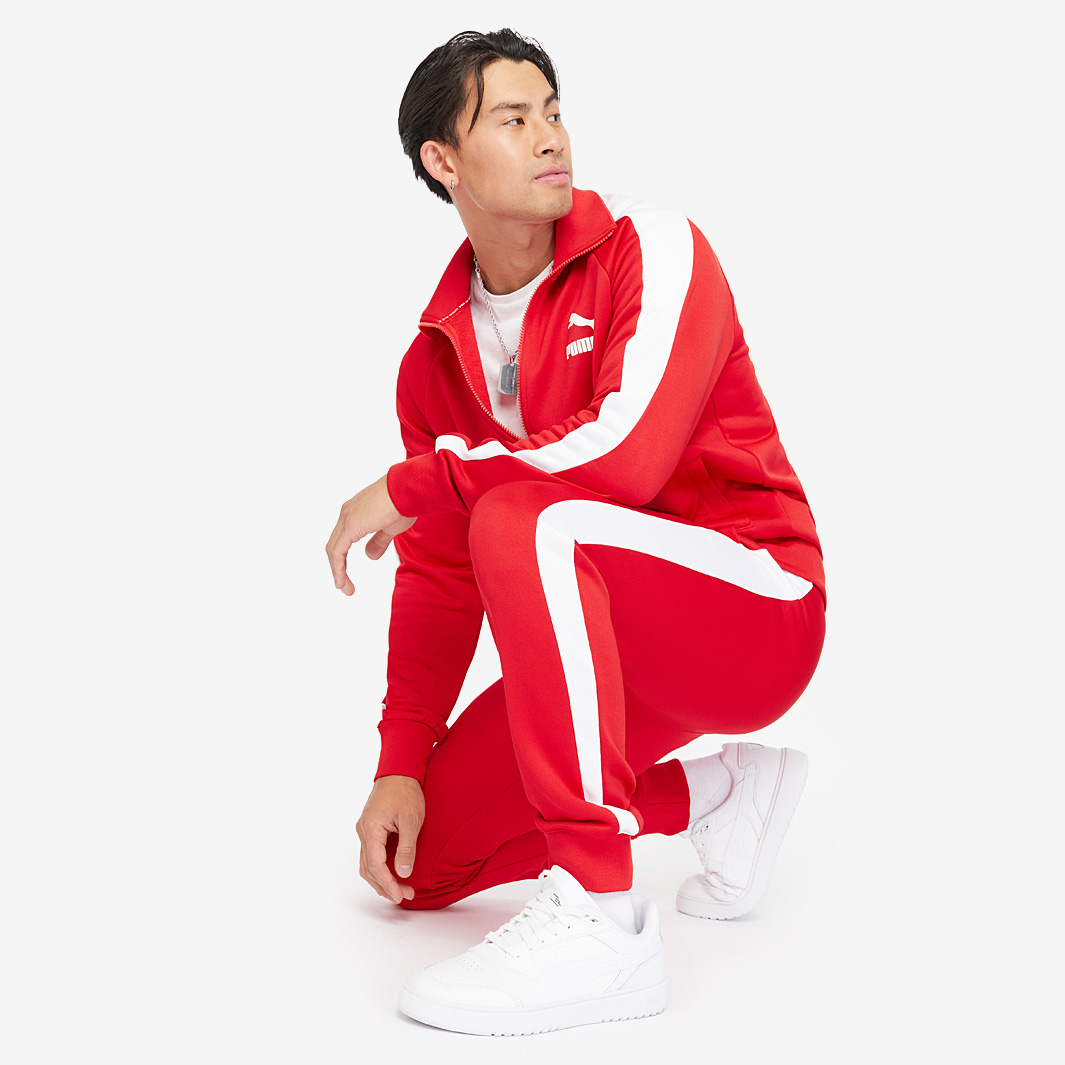 Puma Iconic T7 Track Pant Red