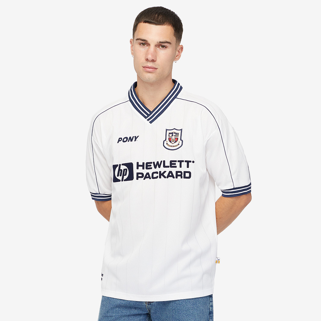 Pony Tottenham Hotspur 1997 99 Ss Home Shirt White