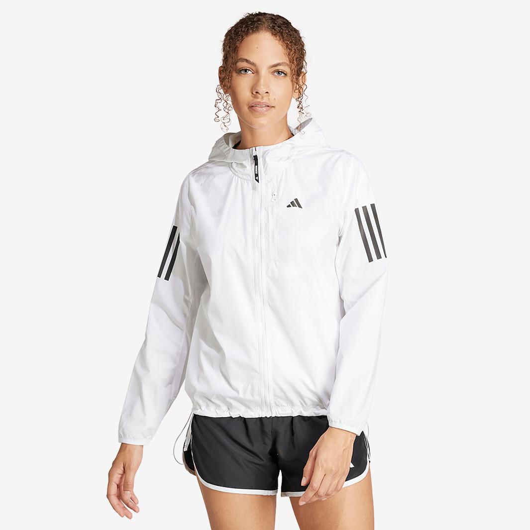 Adidas Womens Own The Run Jacket White
