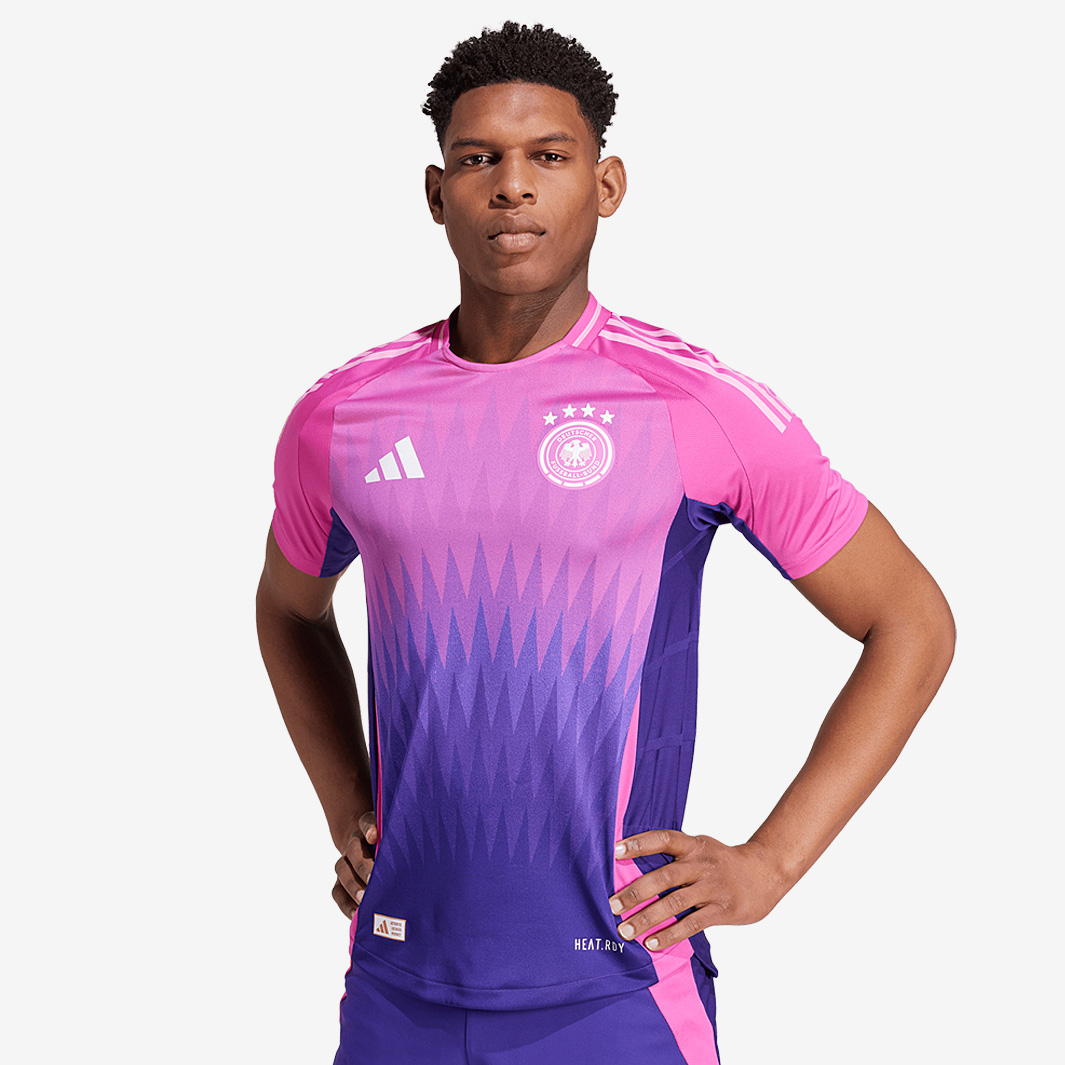 Adidas Germany 2024 Authentic Away Shirt Purple