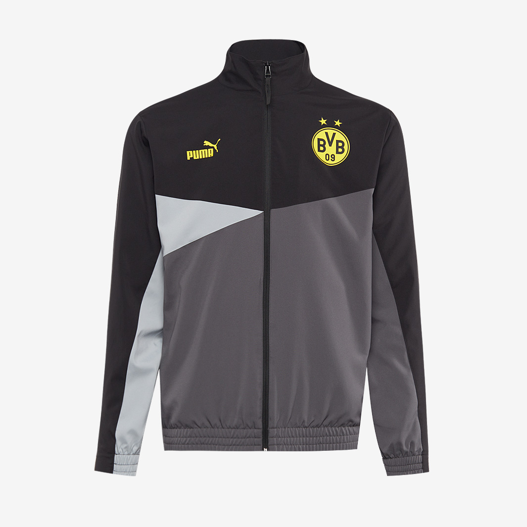 Puma Borussia Dortmund 23 24 Woven Jacket Black