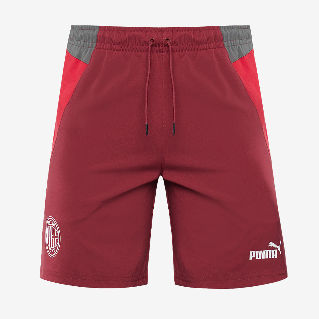 Puma Ac Milan 23 24 Woven Shorts Grey