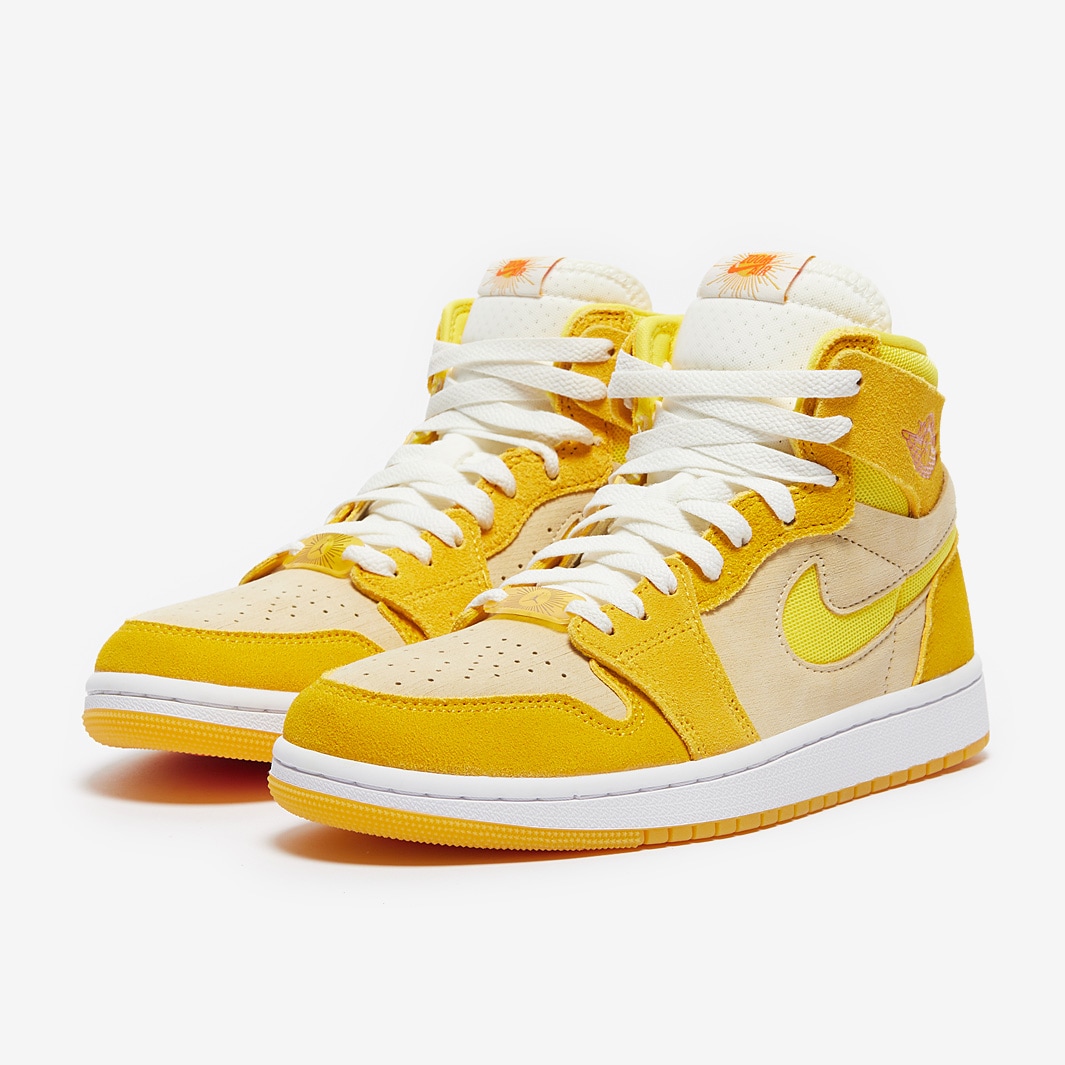 yellow jordans for women