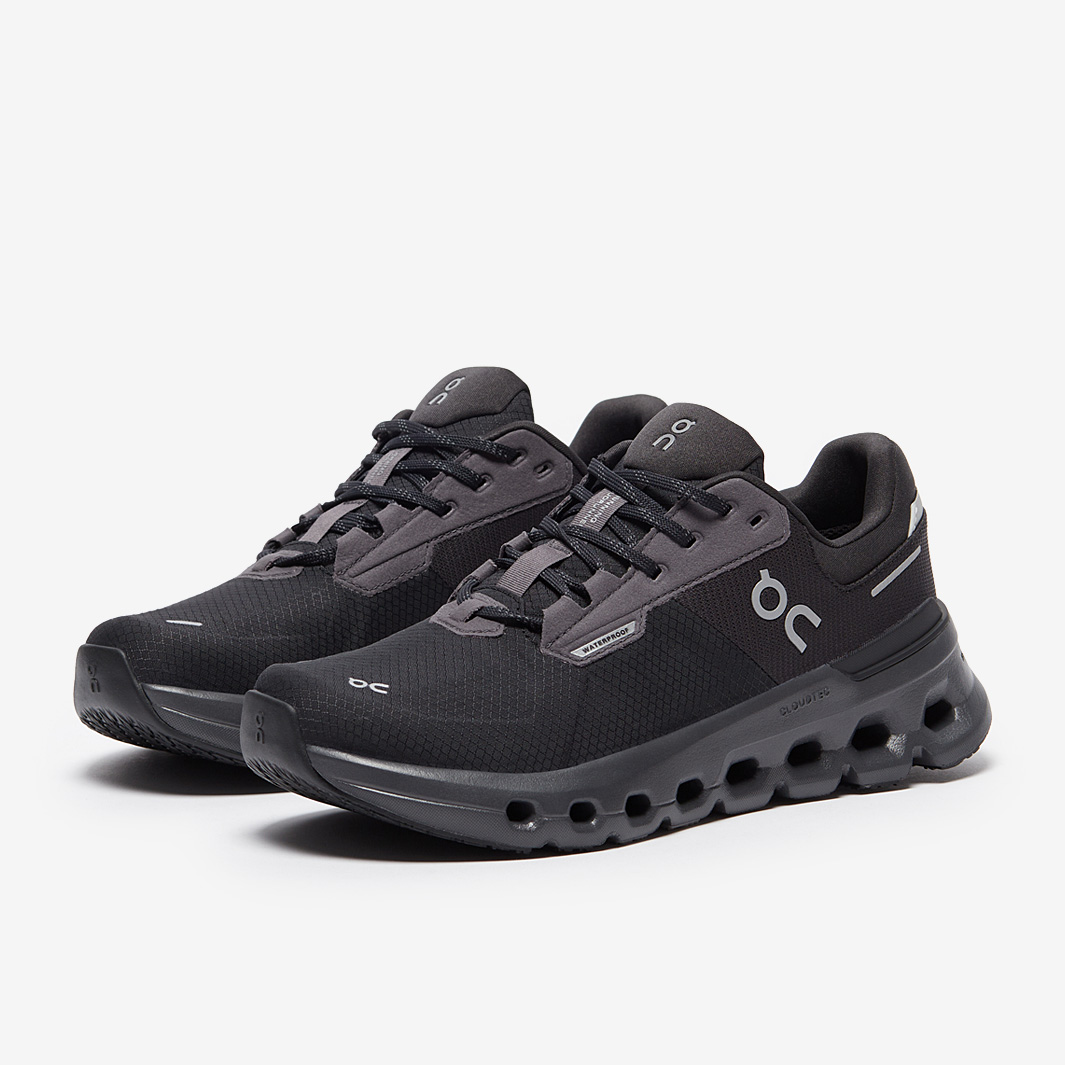 On Womens Cloudrunner 2 Waterproof Black