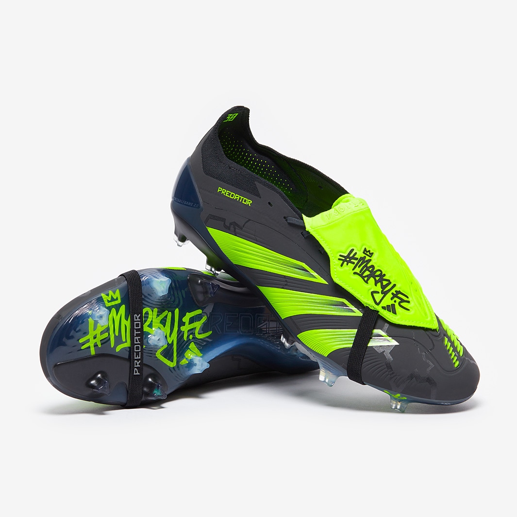 adidas Predator Elite Tongue Firm Ground x Merky FC - Core Black